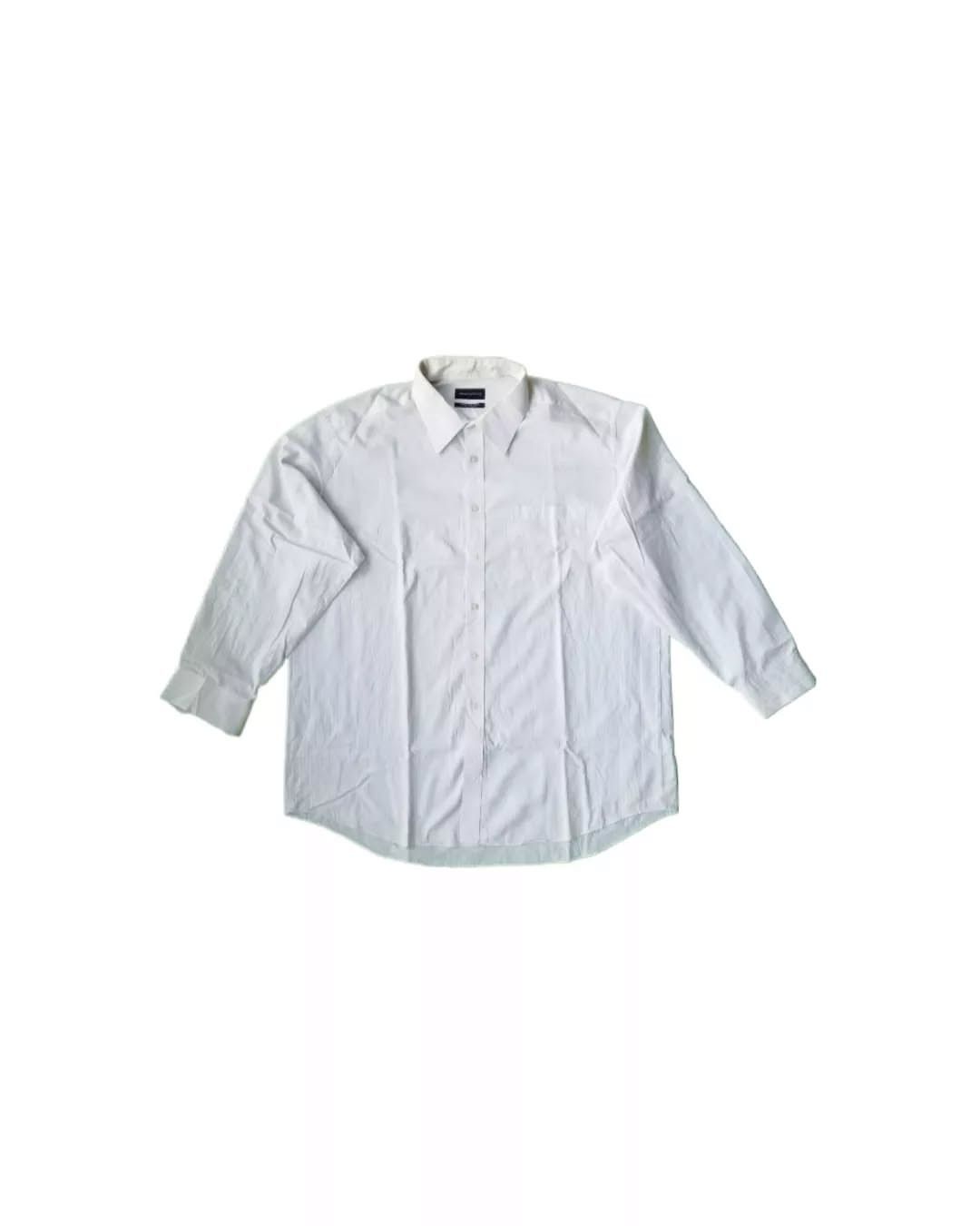 Designer × Japanese Brand × Kansai Yamamoto Kansai Yamamoto White Longsleeve Pocket Shirt Size US XL / EU 56 / 4 - 1 Thumbnail