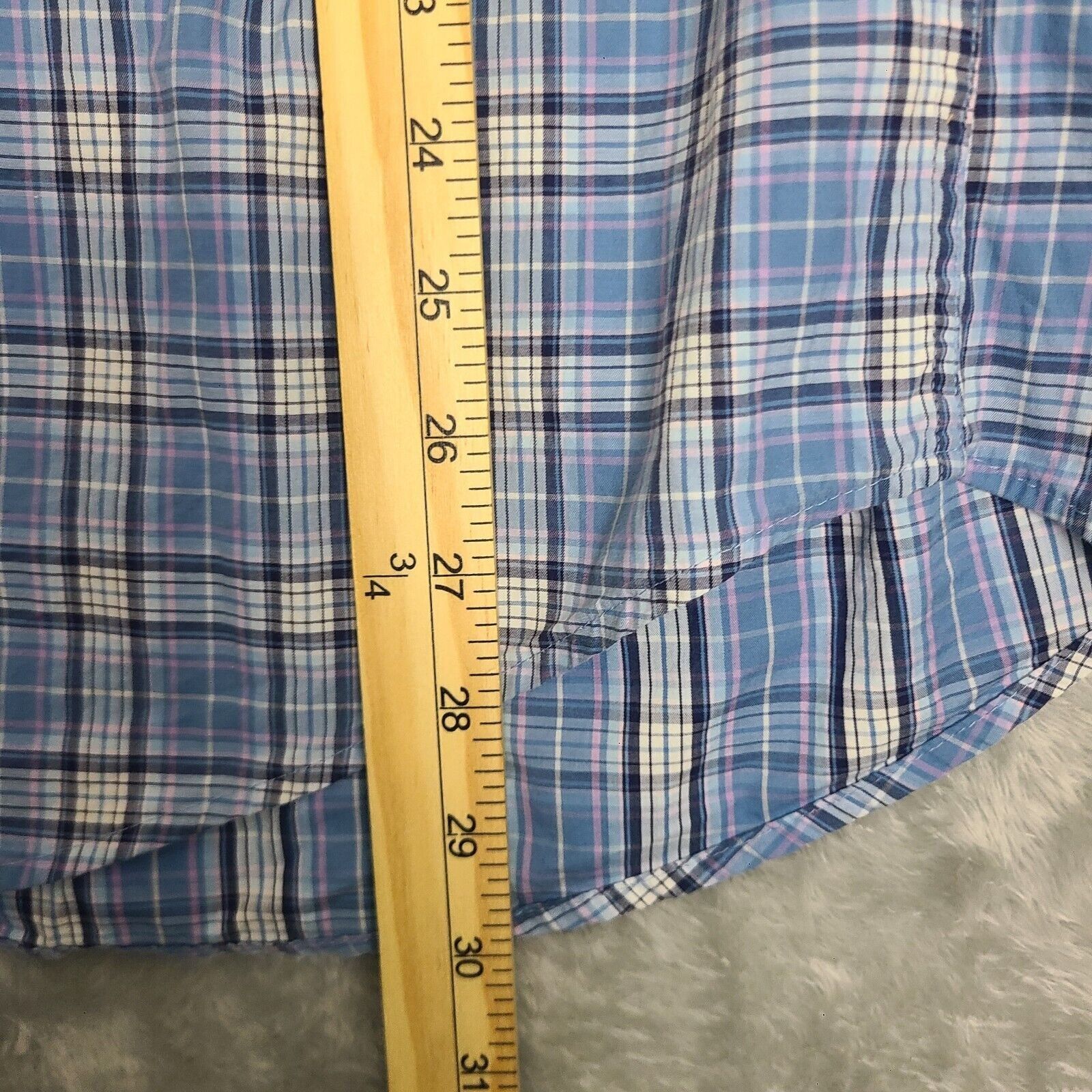 Peter Millar Peter Millar Featherweight Shirt Mens Large Relaxed Blue Pla Size US L / EU 52-54 / 3 - 4 Thumbnail