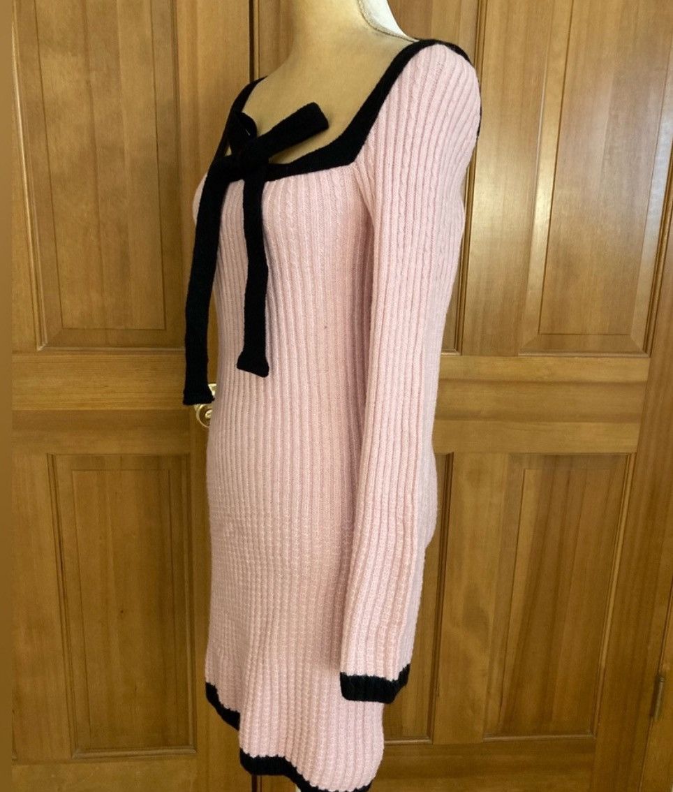 Designer × Other NWT, Lavishly Paris Elegant Pink Sweater Dress. Size Medium Size M / US 6-8 / IT 42-44 - 5 Thumbnail