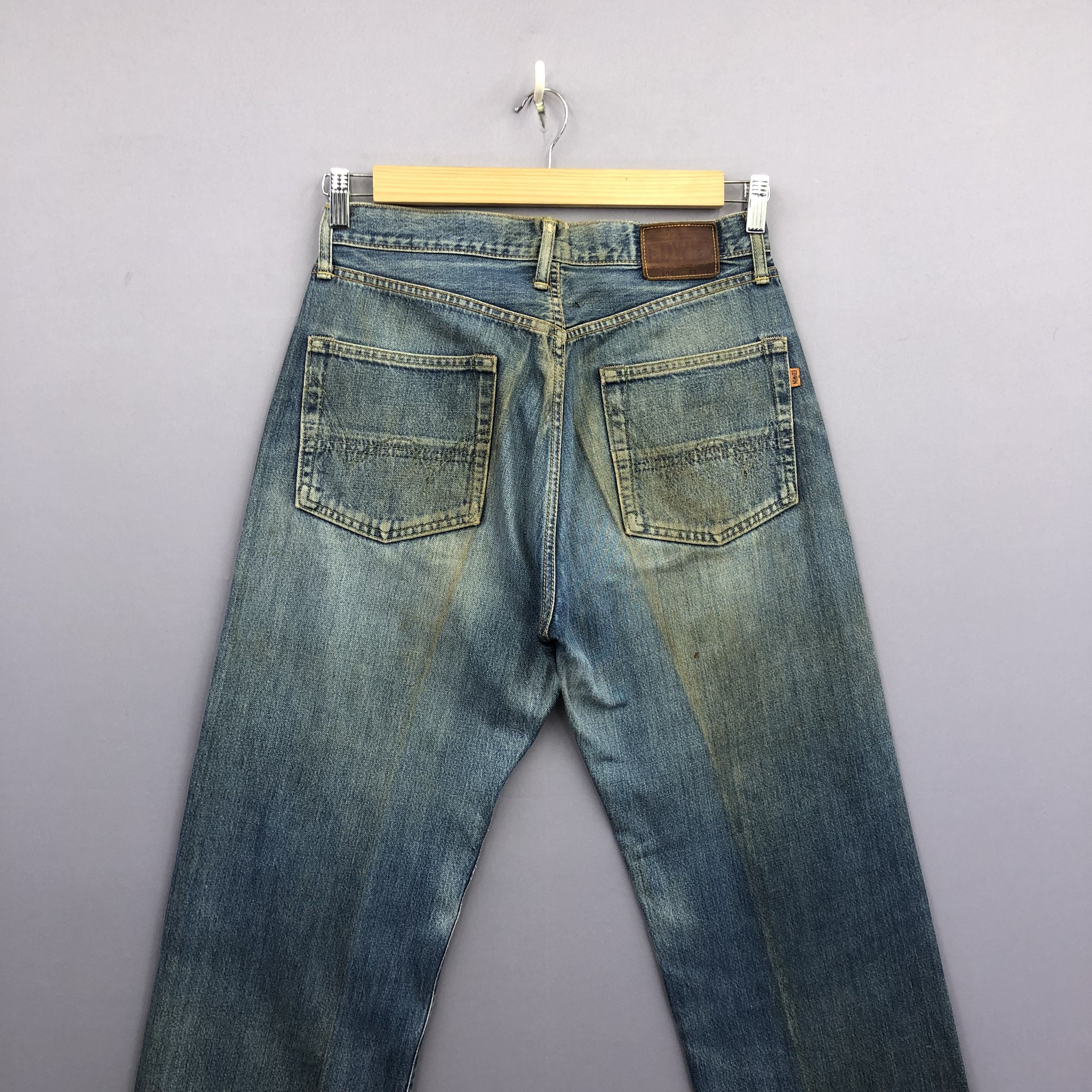 Edwin Vintage Rusty Edwin Redline Japanese Selvedge Jeans Denim Size US 30 / EU 46 - 4 Thumbnail