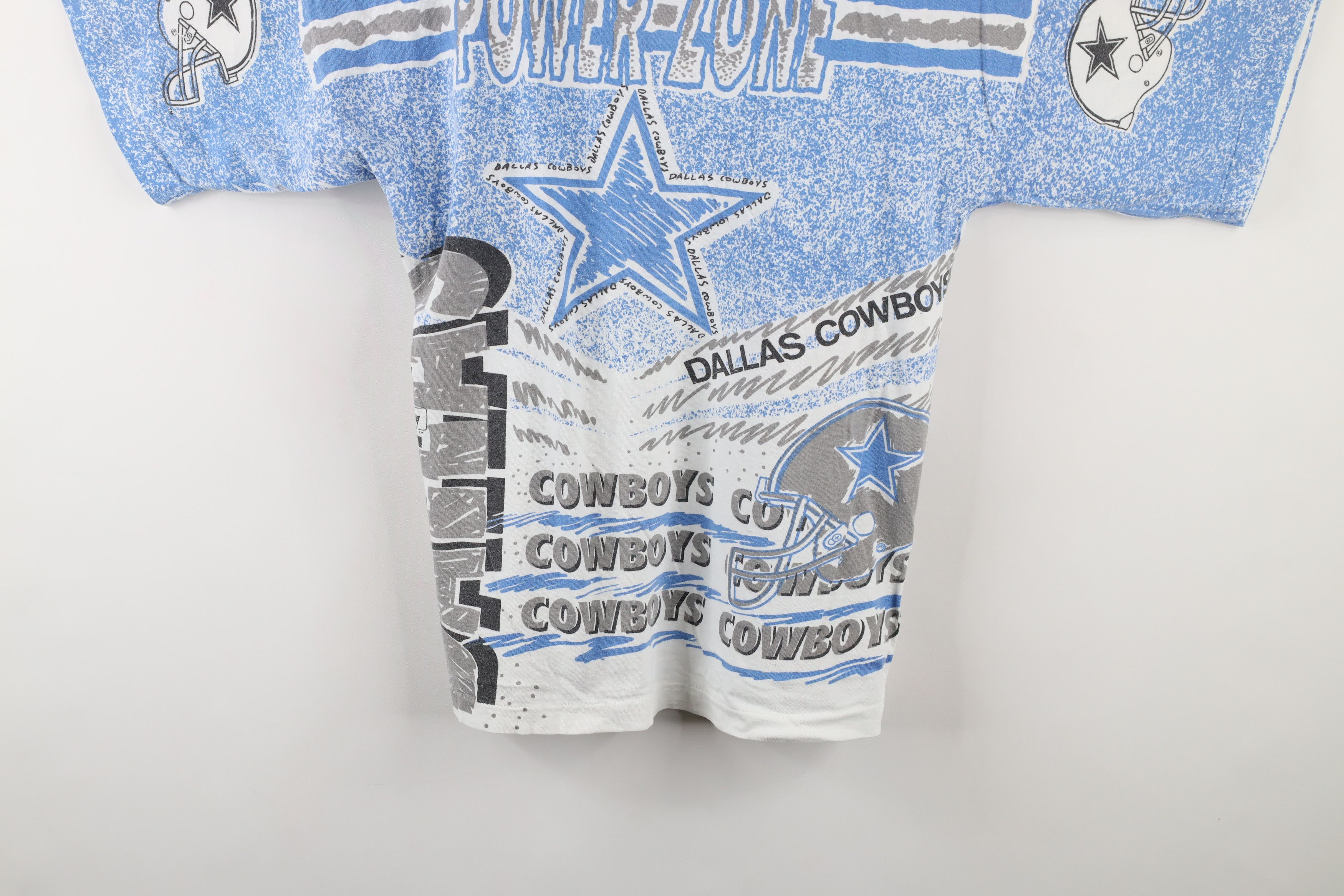 Vintage Vintage 90s Over Print Dallas Cowboys Football T-Shirt USA Size US S / EU 44-46 / 1 - 3 Thumbnail
