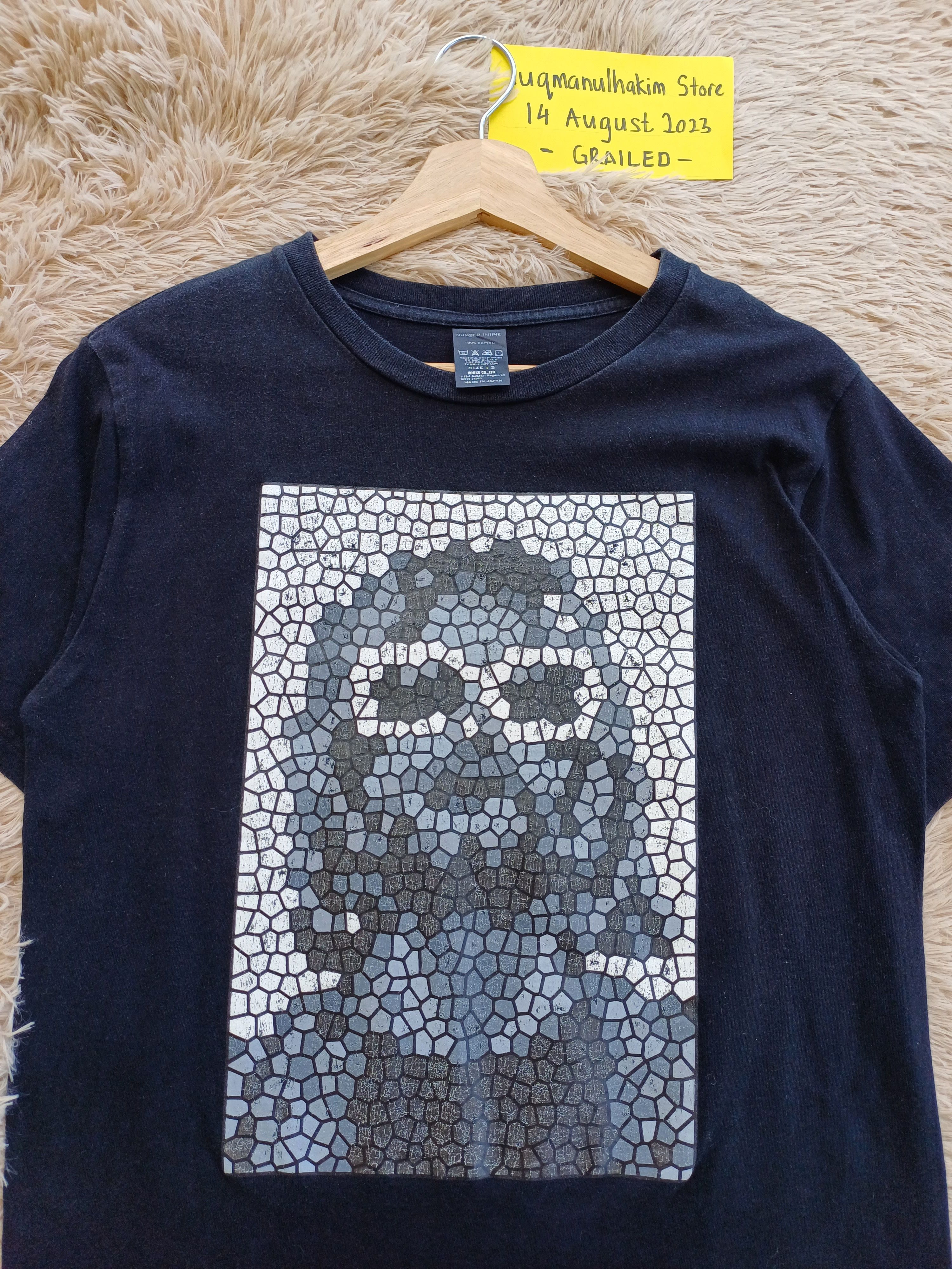 Number (N)ine Rare Number Nine Kurt Cobain Mosaic Tshirt Size US M / EU 48-50 / 2 - 5 Thumbnail