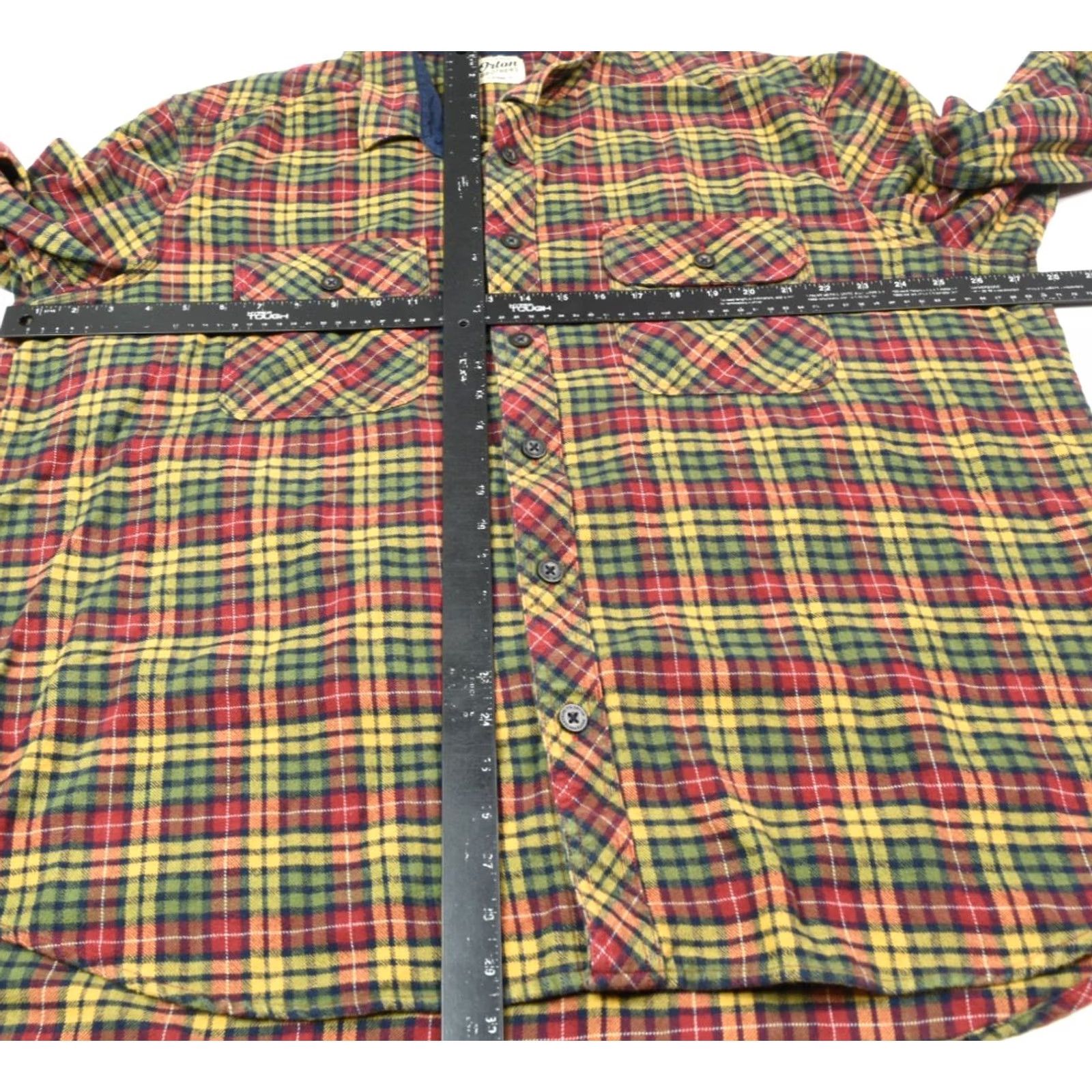 Vintage Orton Brothers Shirt Mens 2XL Red Green Plaid Flannel Long Sleeve Button-Up Size US XXL / EU 58 / 5 - 7 Thumbnail