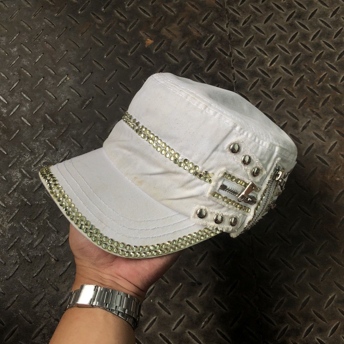 If Six Was Nine Vintage Commando Hat Seditionaries Punk Gothic Size ONE SIZE - 2 Thumbnail