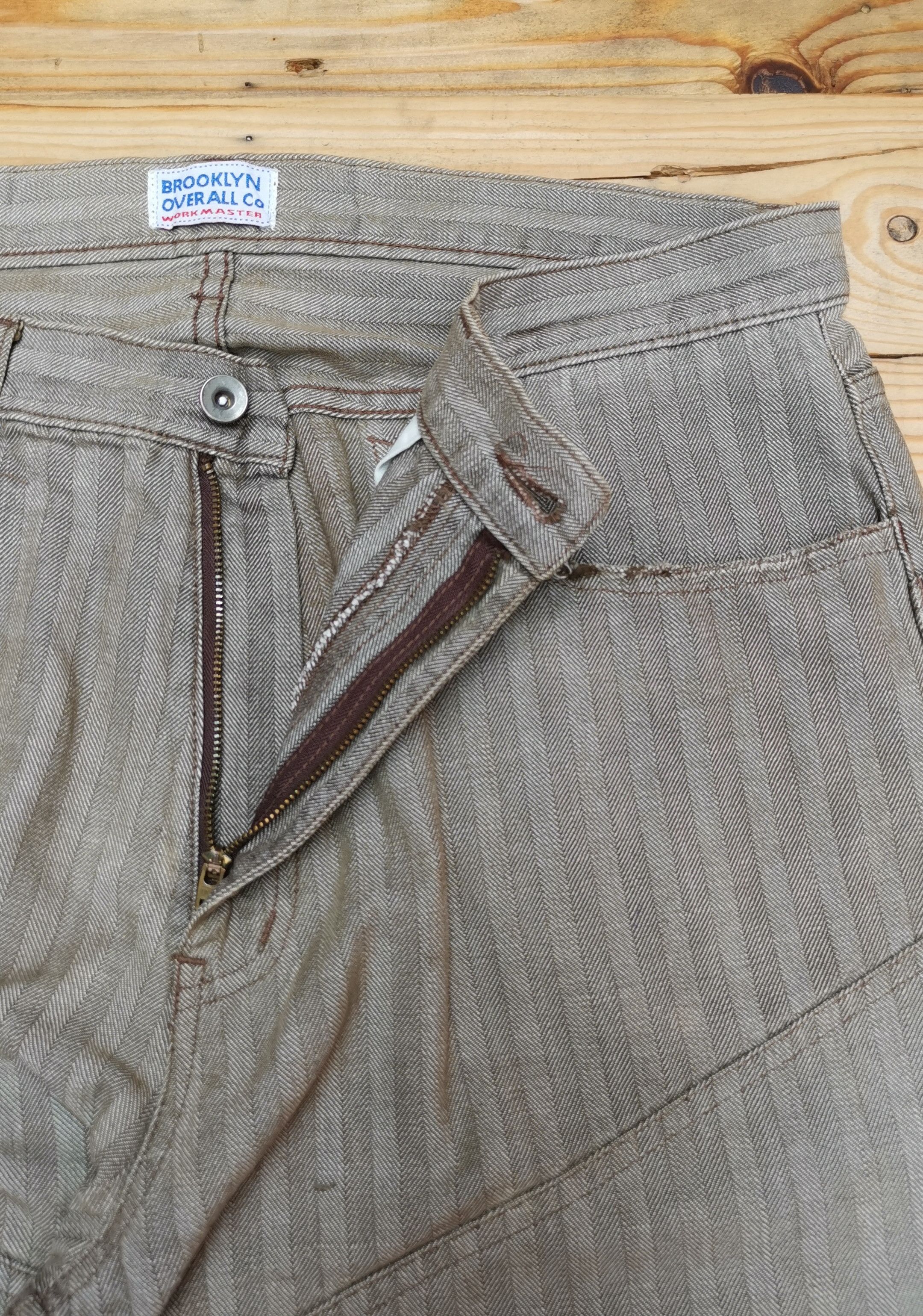 Brooklyn Denim Co. BROOKLYN OVERALL CO WORKMASTER DOUBLE KNEE Size US 36 / EU 52 - 7 Thumbnail
