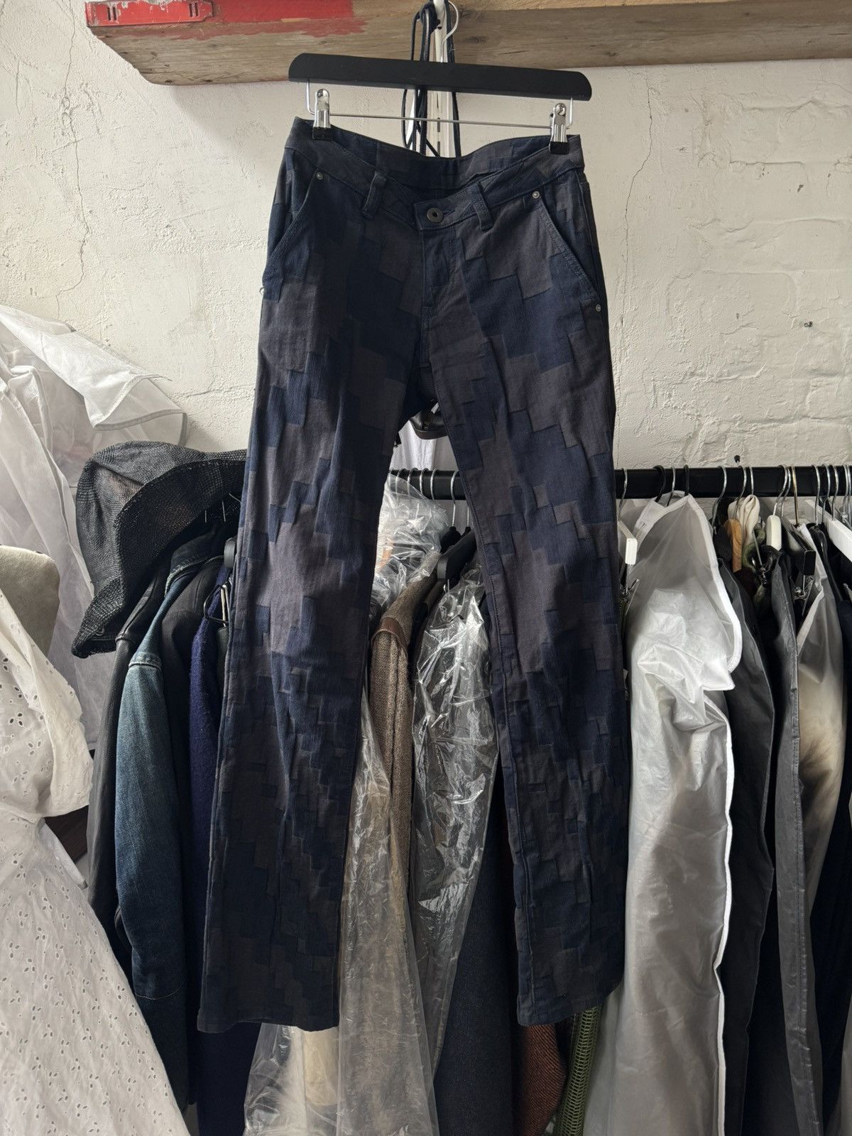 Issey Miyake Issey Miyake Digital Camo Denim Size US 28 / EU 44 - 1 Thumbnail