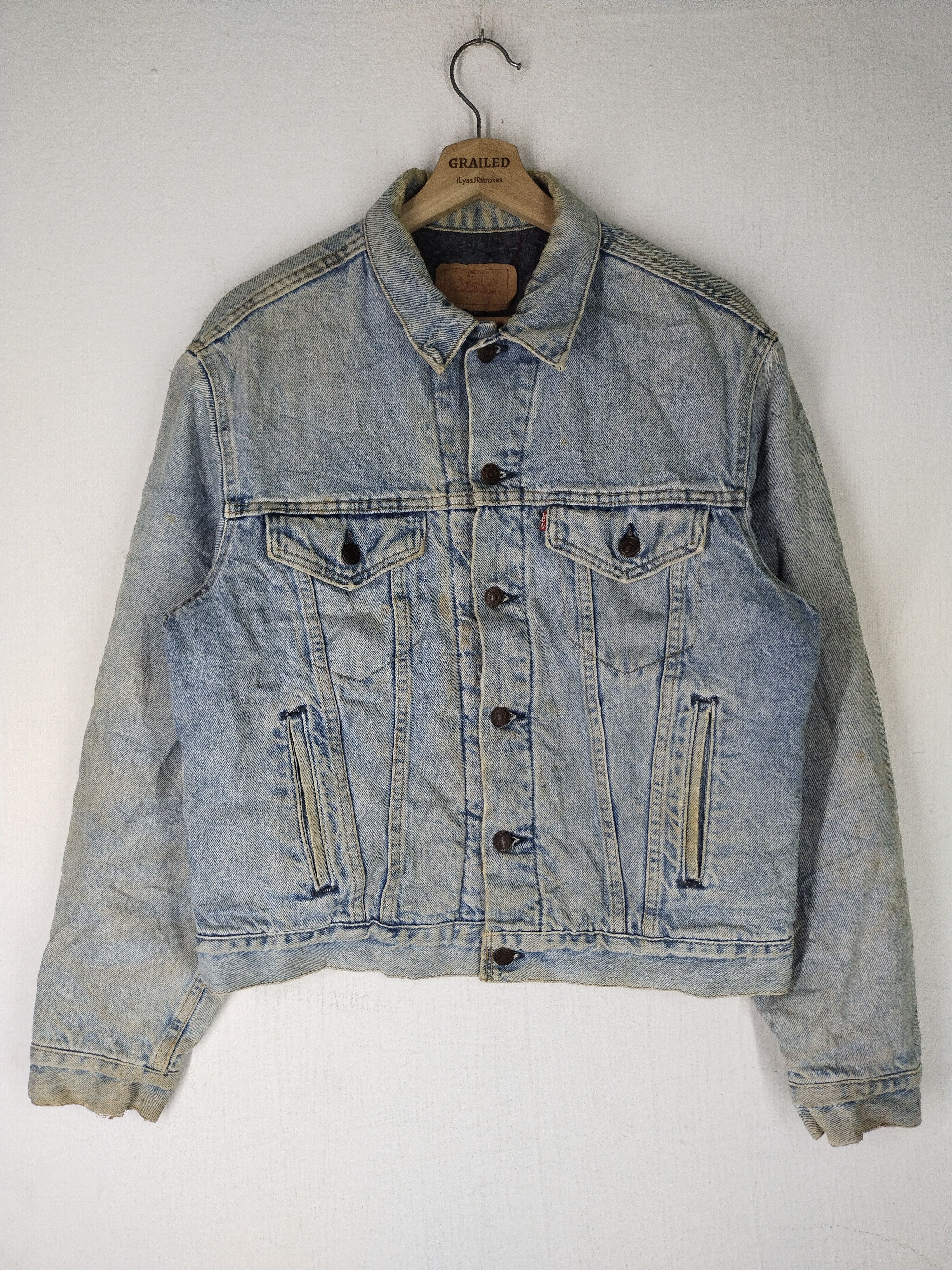 If Six Was Nine × Levi's × Levi's Vintage Clothing Rare Vintage Levi's Trucker Denim Jacket Size US M / EU 48-50 / 2 - 2 Thumbnail