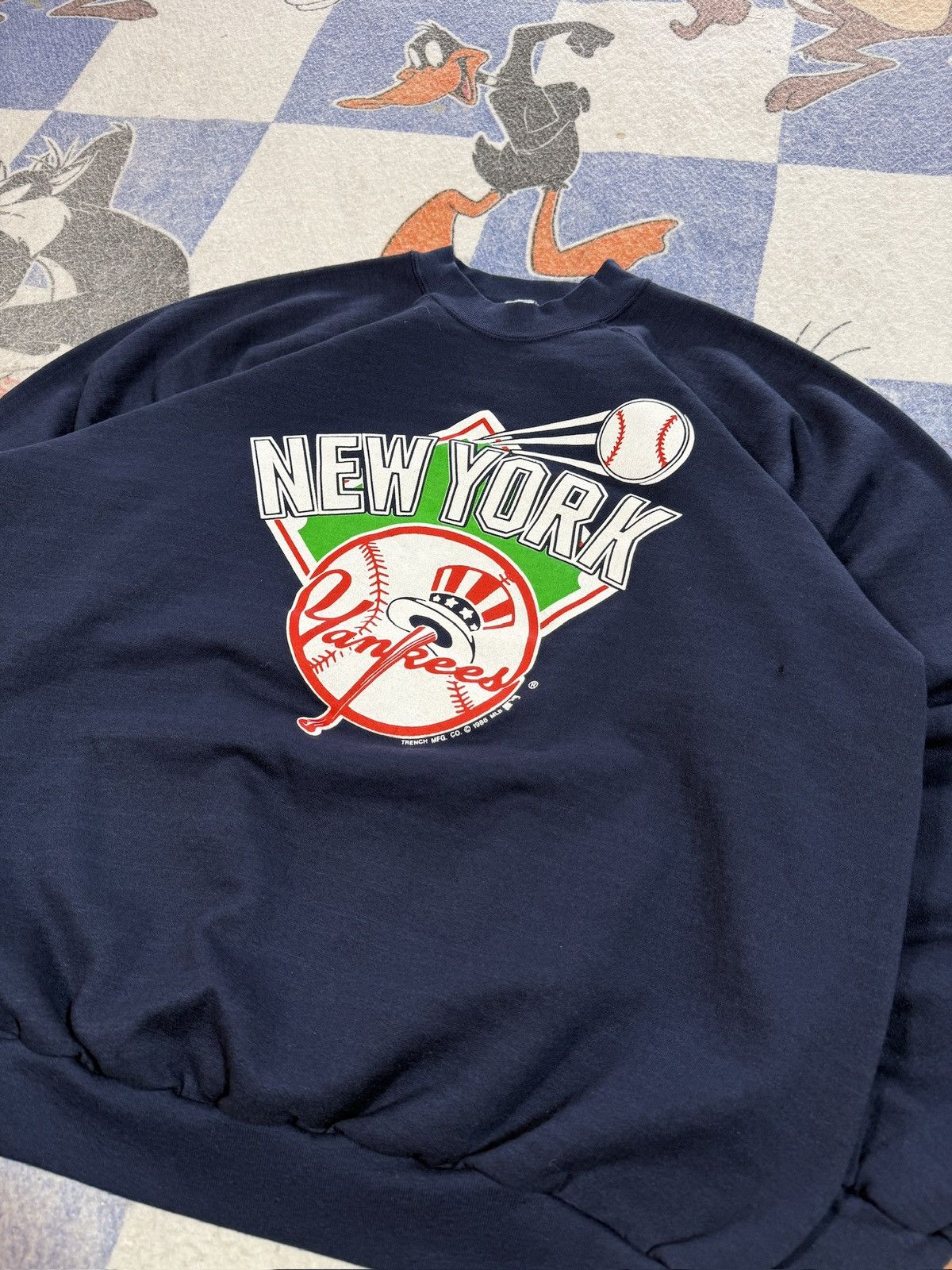 MLB Vintage new york yankees crewneck Size US XL / EU 56 / 4 - 2 Thumbnail