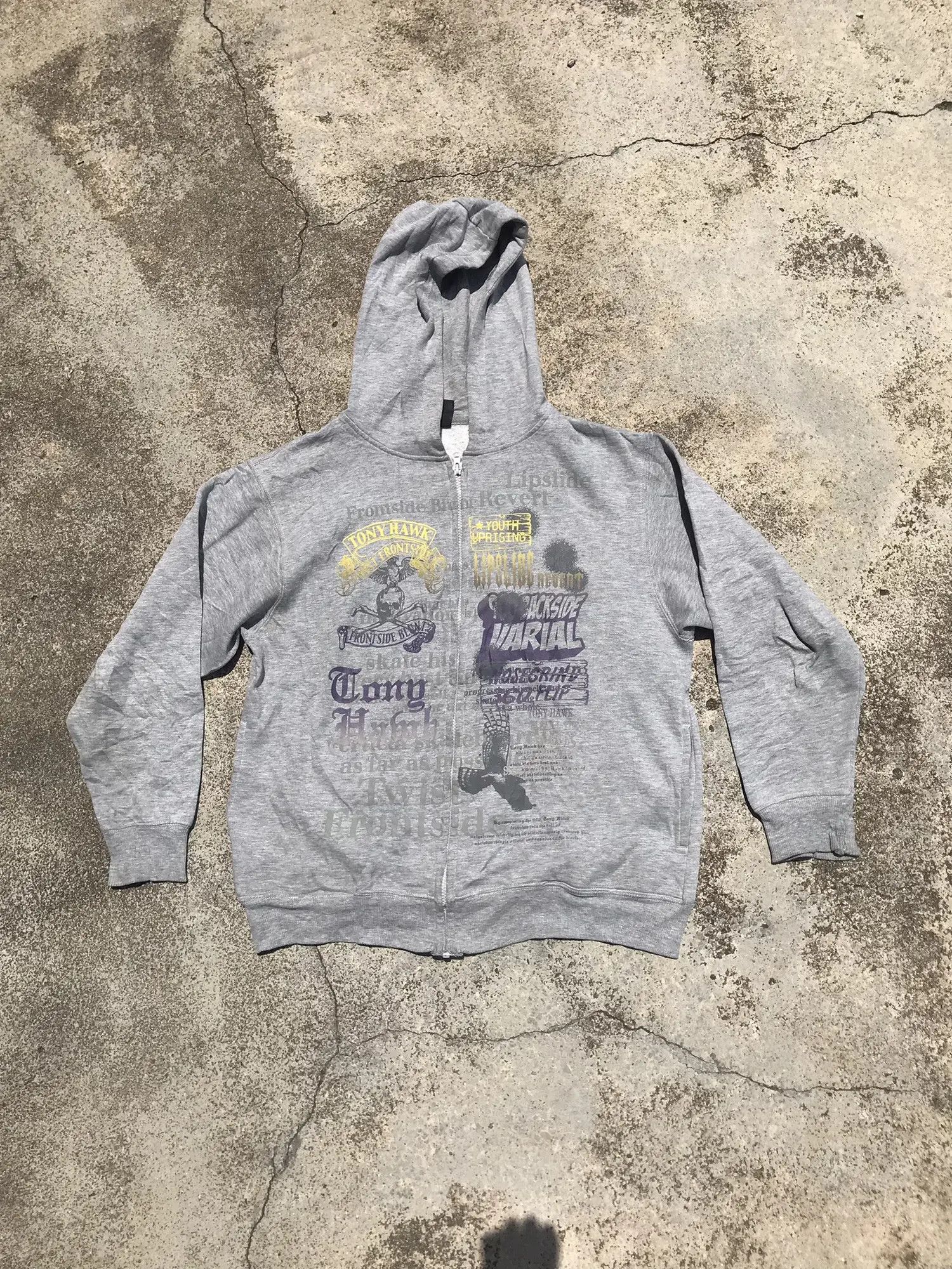 Tony Hawk Tony Hawk Skate Zipper Hoodie Size US L / EU 52-54 / 3 - 6 Thumbnail