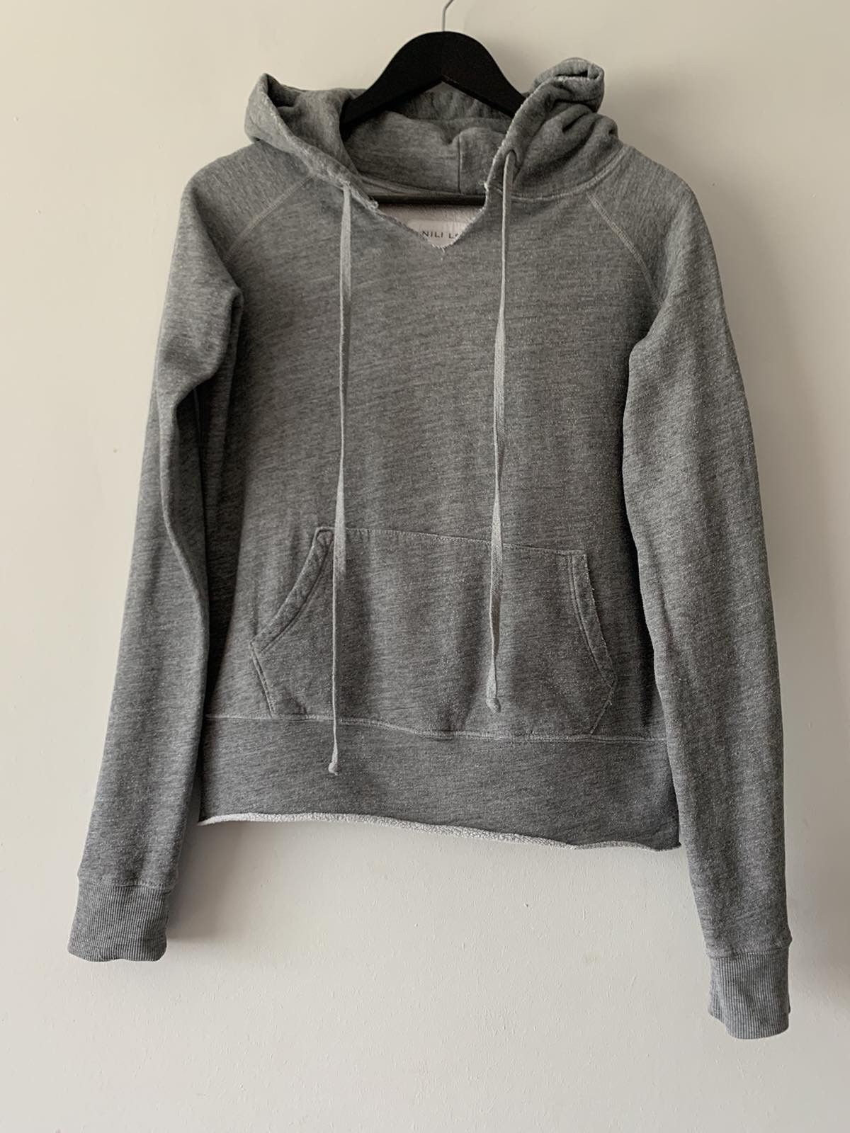 image of Nili Lotan Grey Rayne Hoodie, Women's (Size XS)