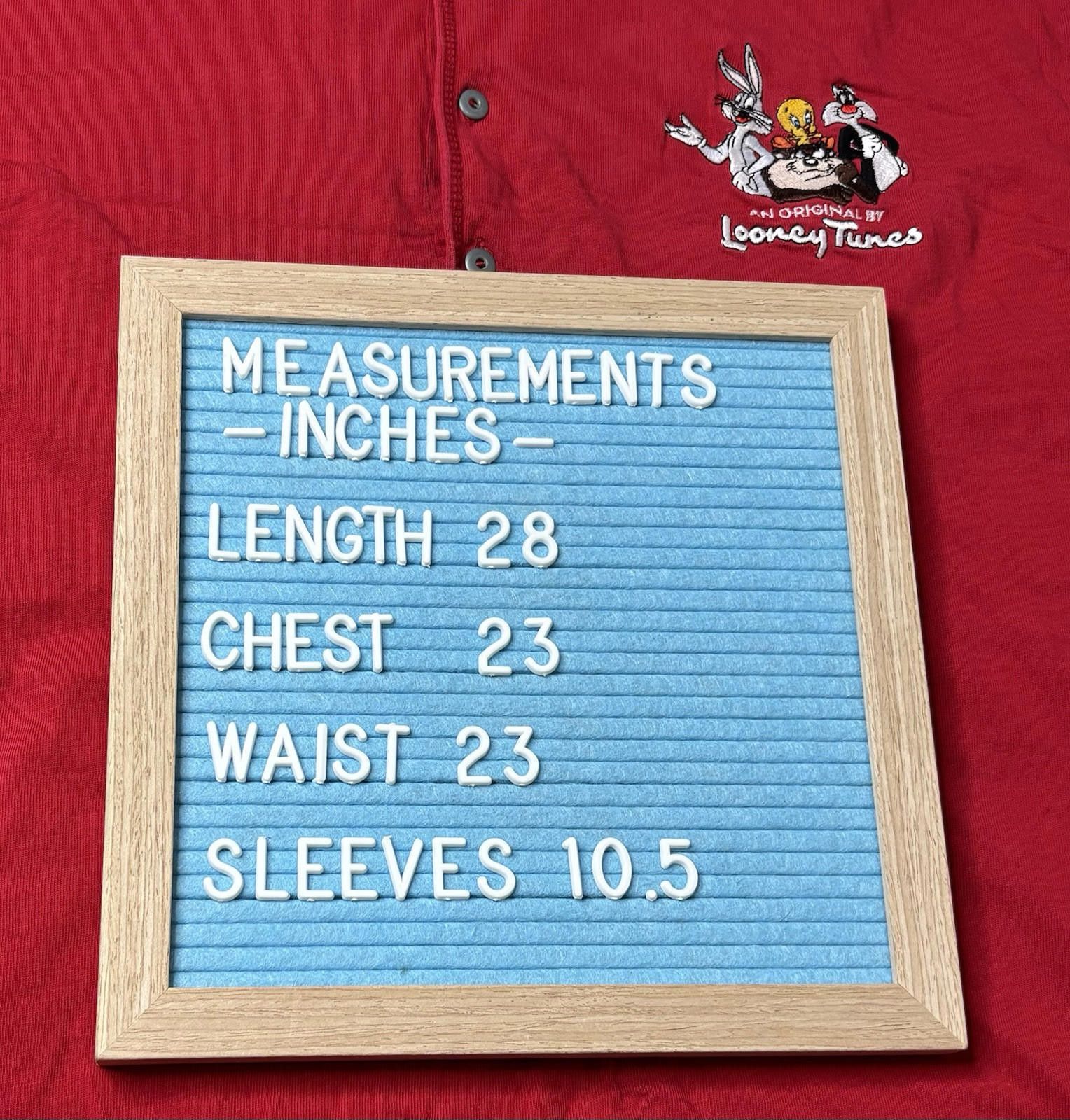 Other Acme Clothing Co Shirt Men's XL Henley Looney Tunes 1994 VTG Size US XL / EU 56 / 4 - 12 Thumbnail