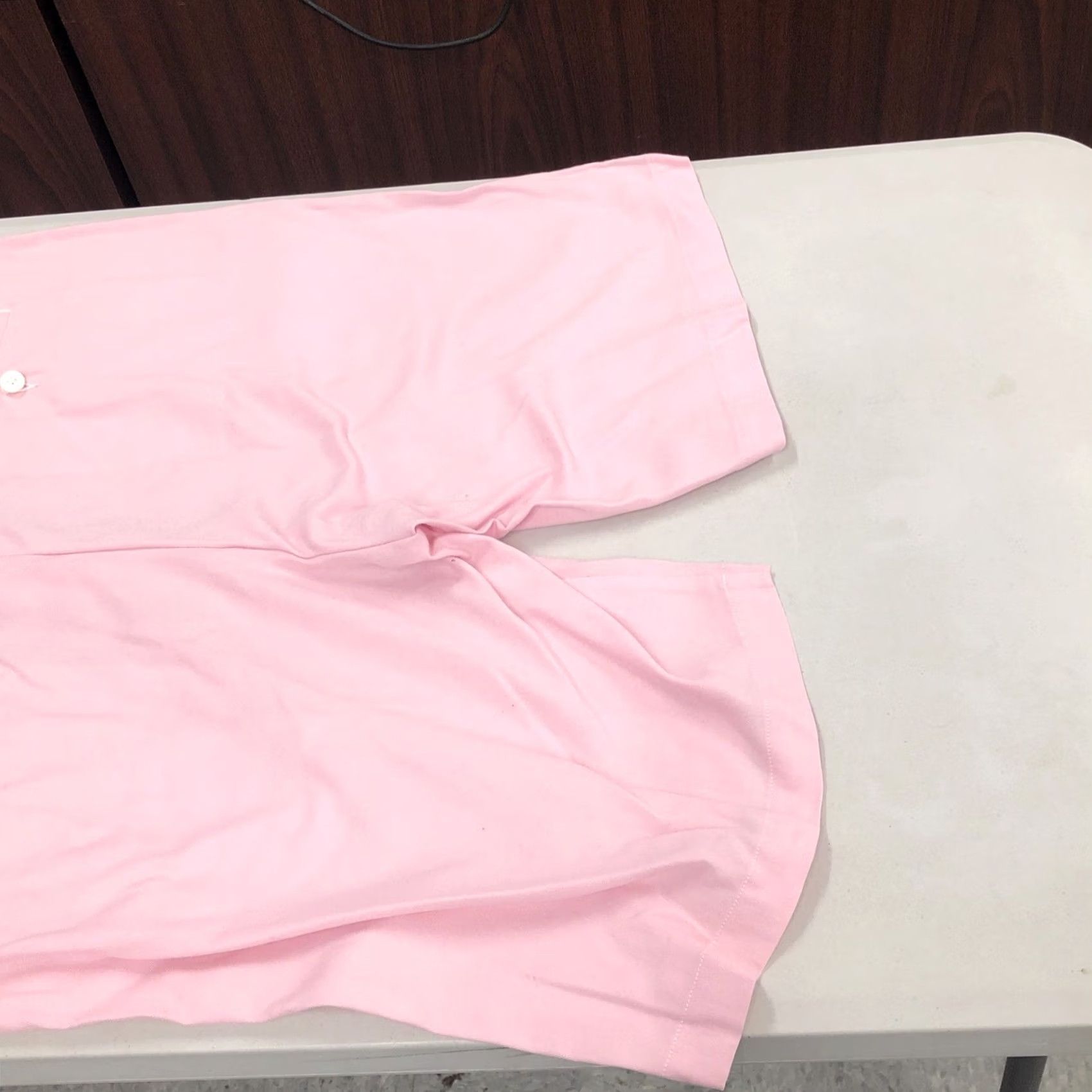 Footjoy FootJoy Shorts Men 40 Pink Chino Button Belt Loops 11in Knit Breathable Pockets Regular URL? Size US 40 / EU 56 - 4 Thumbnail