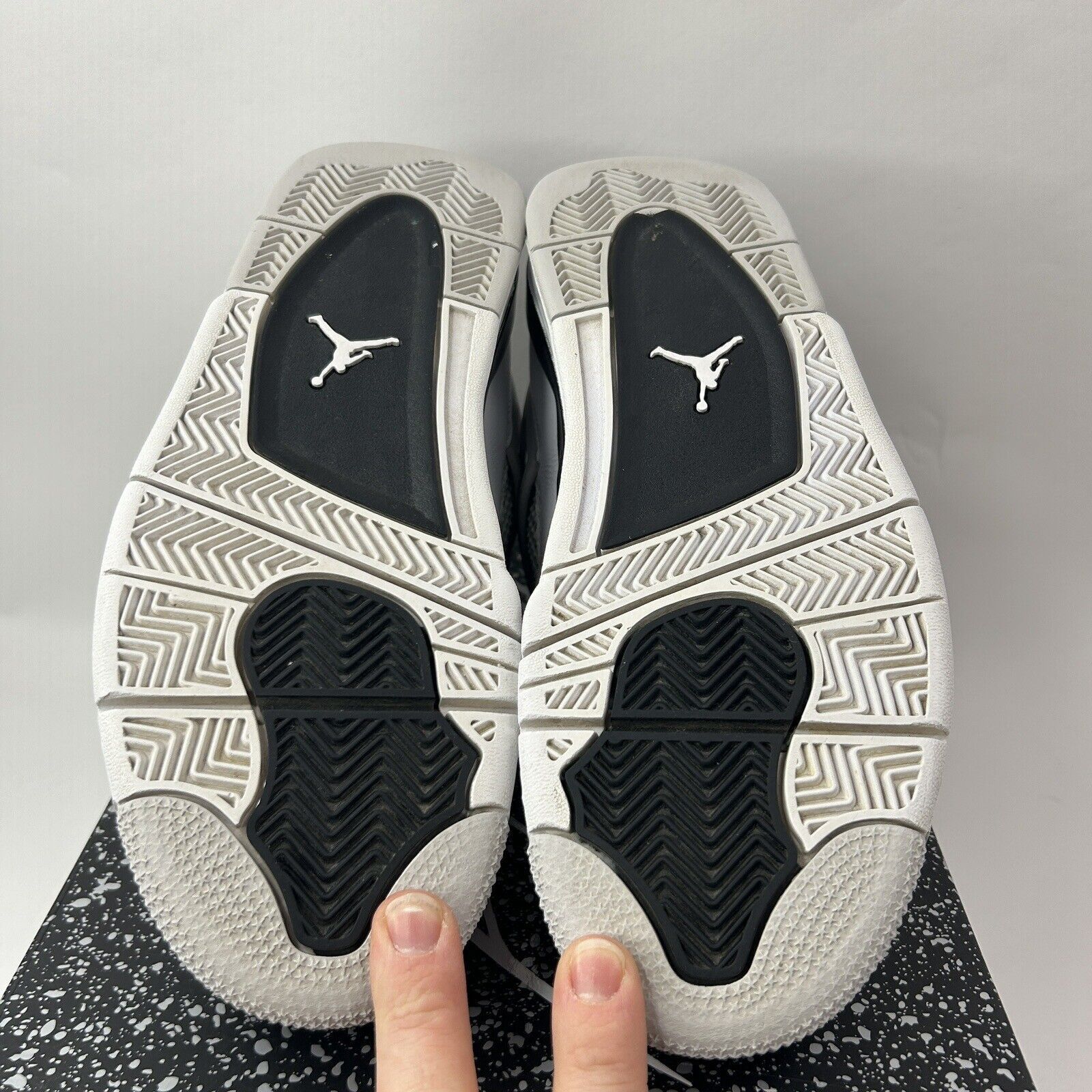 Nike Nike Air Jordan 4 Retro “Military Black White Grey” 2024 Size US 8 / EU 41 - 7 Thumbnail