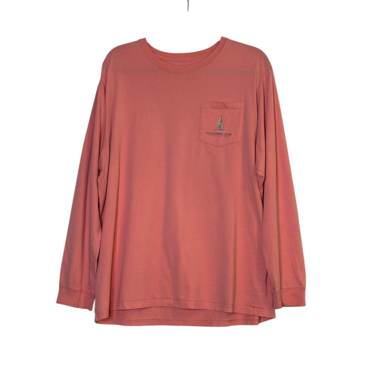 Southern Tide Southern Tide pink graphic long sleeves t shirt size XL Size US XL / EU 56 / 4 - 1 Thumbnail