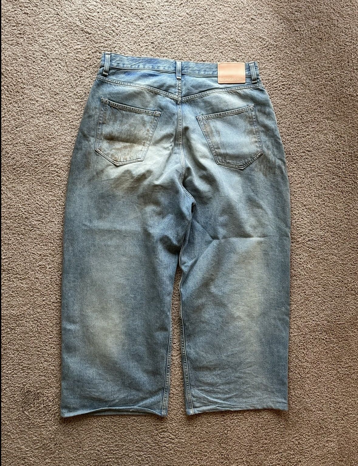Acne Studios Acne Studios 2023 Baggy Mudwash Denim Size US 34 / EU 50 - 3 Thumbnail