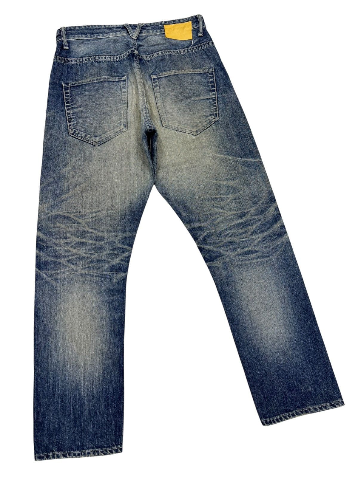 Kapital VANQUISH Japan Selvedge Distressed Denim Baggy Jeans Size US 32 / EU 48 - 5 Thumbnail