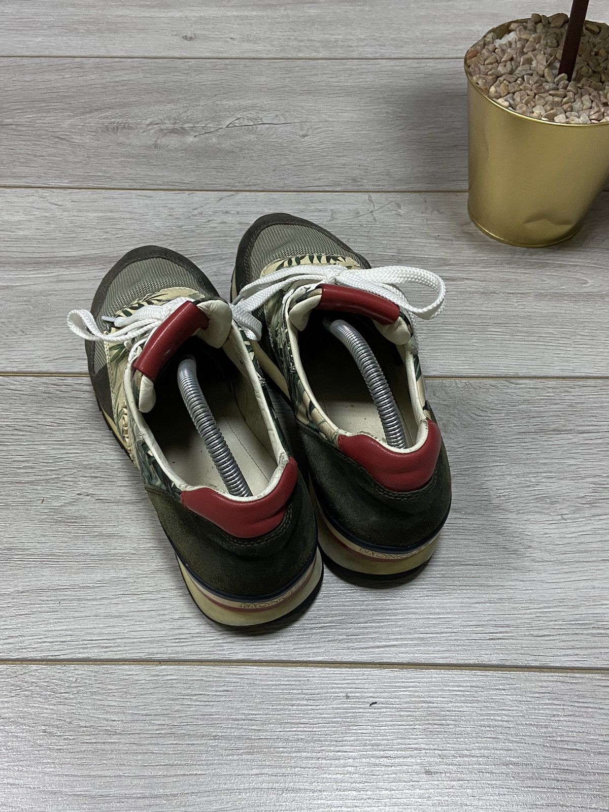 Moncler Moncler 🇫🇷 palm sneakers suede Size US 7.5 / EU 40-41 - 5 Thumbnail