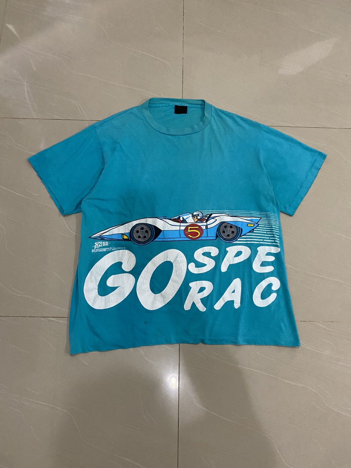 Vintage Rare Speed Racer 1992 Singlestitch Changes Tshirt Size US XL / EU 56 / 4 - 1 Thumbnail