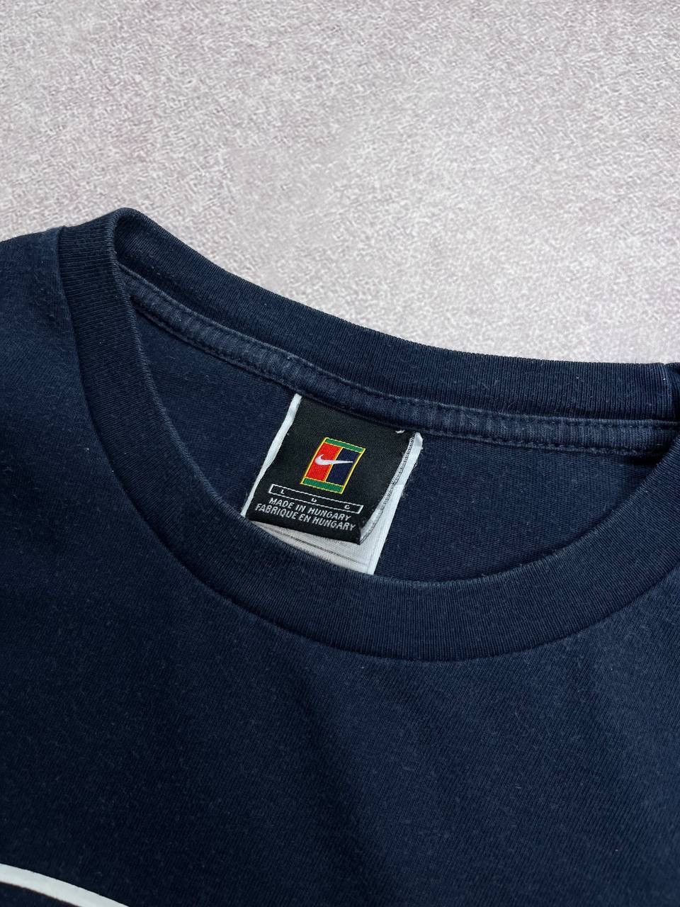 Nike × Vintage VINTAGE 90’s NIKE COURT ANDRE AGASSI BOXY T-SHIRT L Size US L / EU 52-54 / 3 - 4 Thumbnail