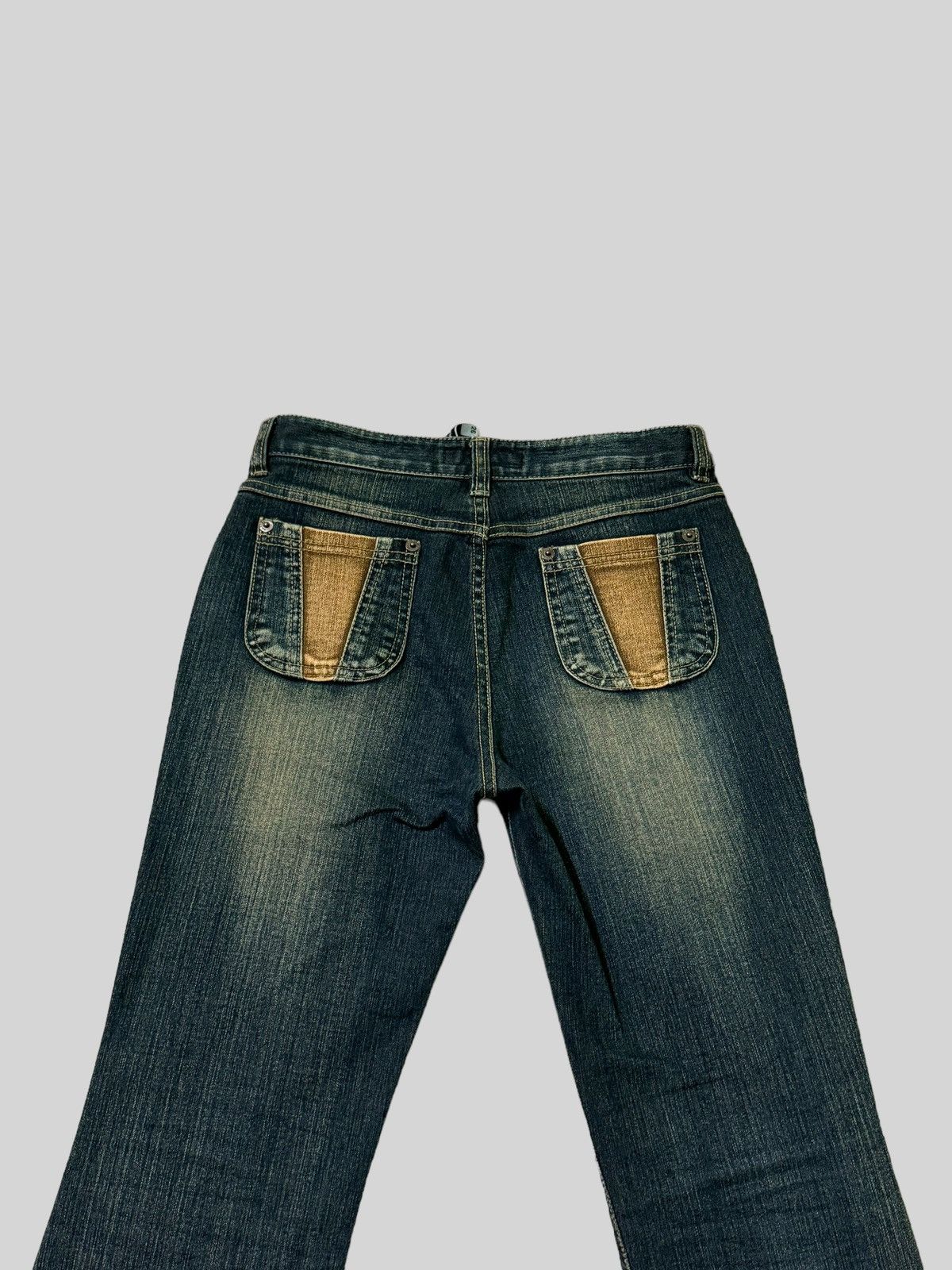 Hysteric Glamour Flared Napuri Reconstructed Reworked jeans Size 25" / US 0 / IT 36 - 8 Thumbnail