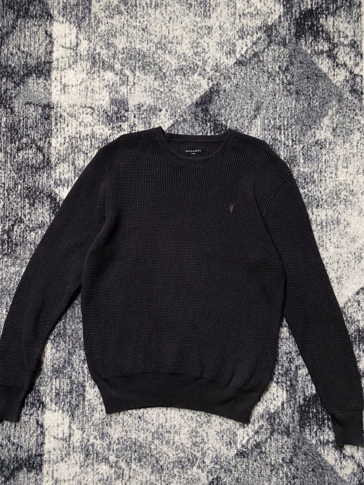 Allsaints × Vintage Vintage Allsaints Sweater Knit wear Classic Casual Luxury Size US L / EU 52-54 / 3 - 2 Thumbnail
