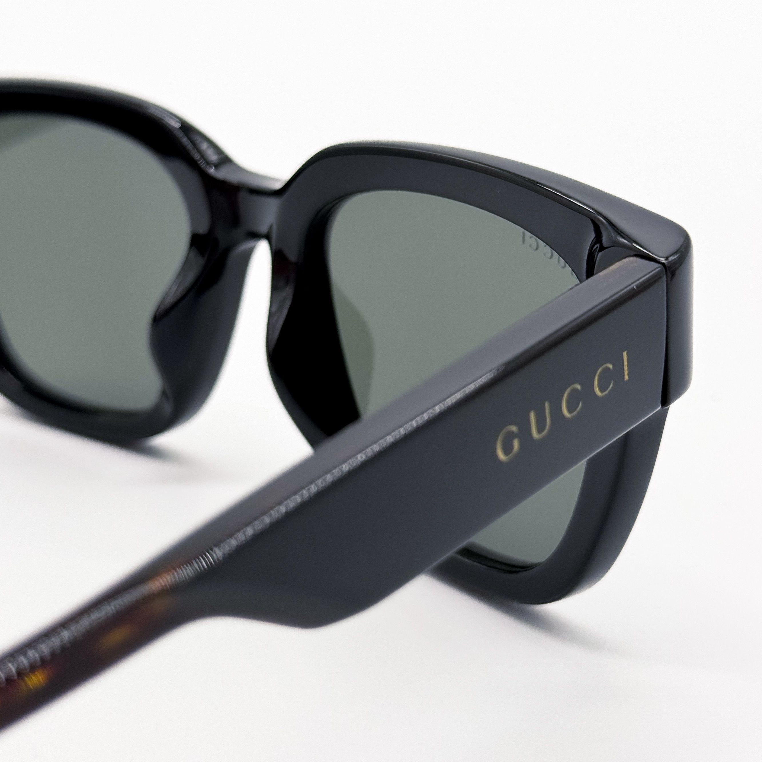 Gucci NEW GUCCI GG1670SK 001 UNISEX BLACK HAVANA GREY SUNGLASSES Size ONE SIZE - 10 Thumbnail