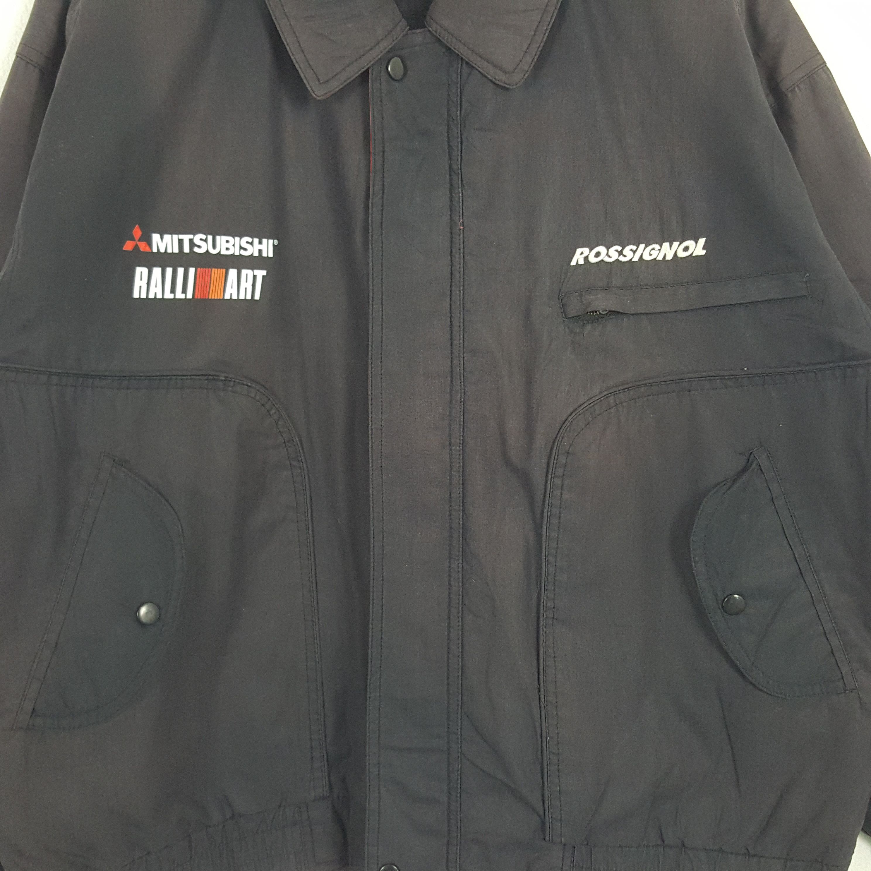Japanese Brand × Vintage Vintage Mitsubishi Ralli Art Japanese Team Custom Jacket Size US L / EU 52-54 / 3 - 4 Thumbnail