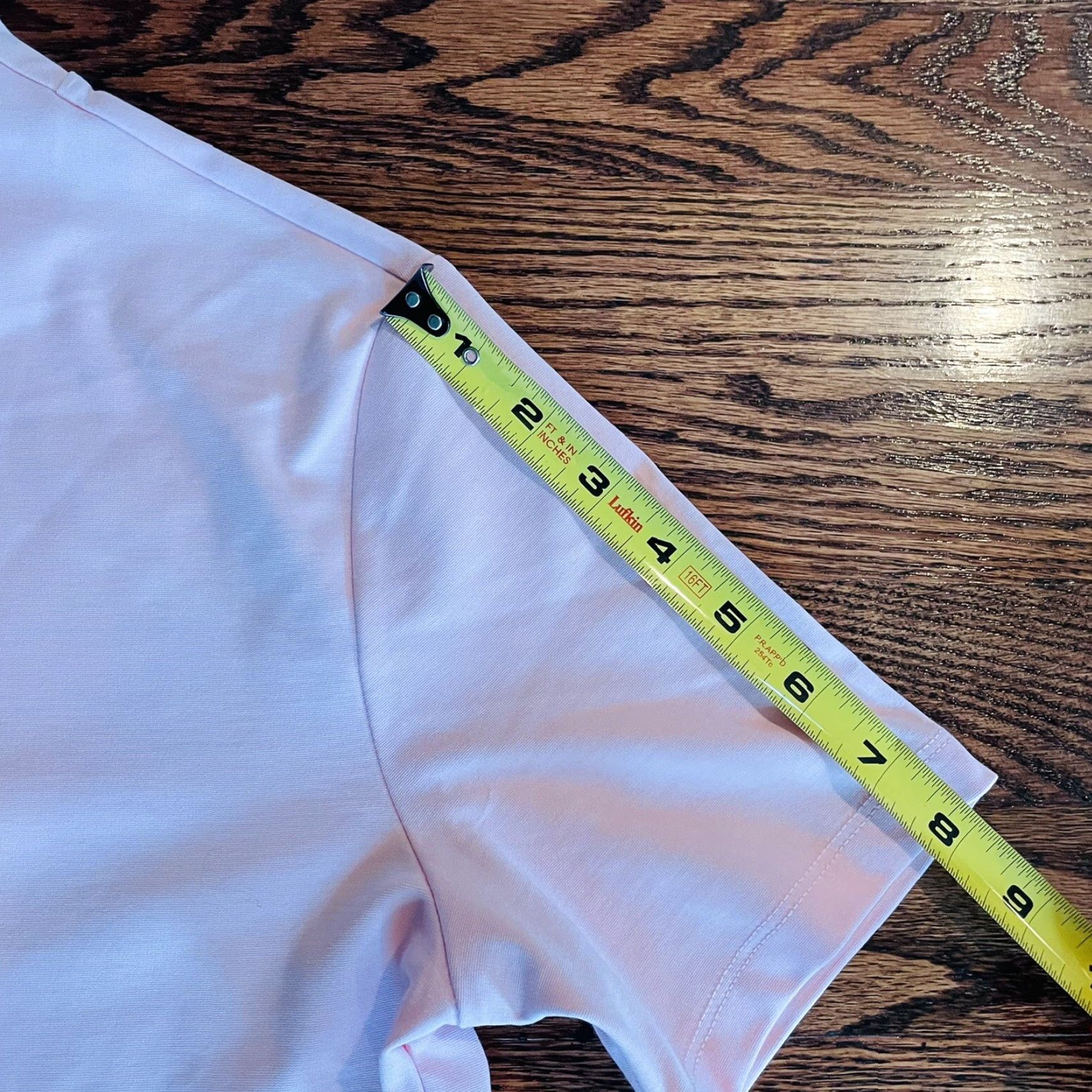 Banana Republic Banana Republic Women’s Short Sleeve Blouse NWT Pink Light Small XS? Wait: Please confirm size. Size S / US 4 / IT 40 - 4 Thumbnail