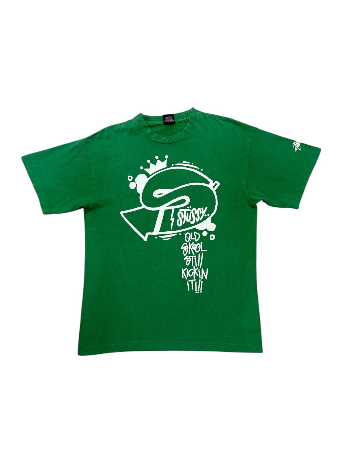 Stussy Vintage STUSSY T Shirt OLD SKOOL FLAVOUR | Grailed