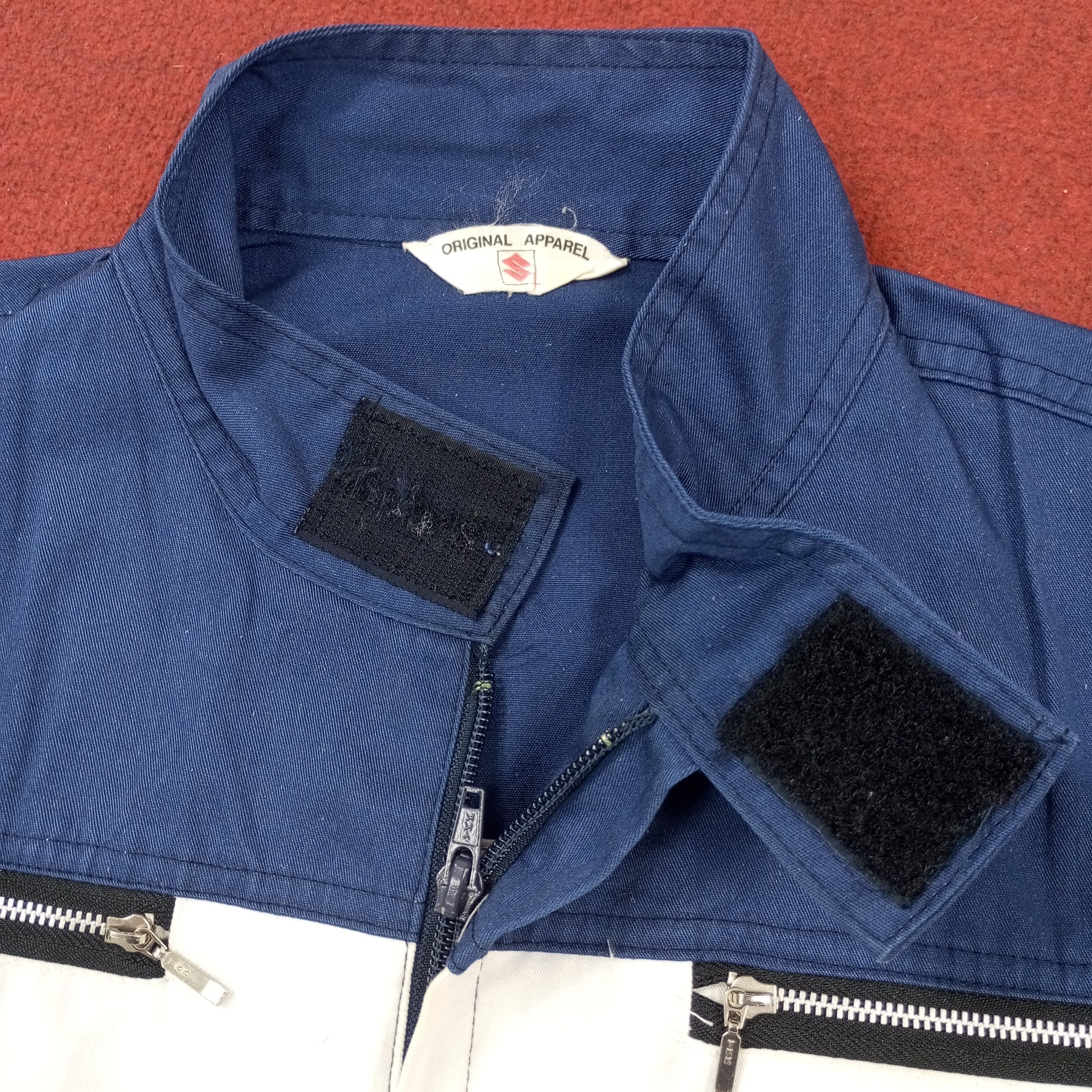 Japanese Brand × Vintage Team Suzuki Racing Workwear Style Coverall Jacket Size US M / EU 48-50 / 2 - 9 Thumbnail