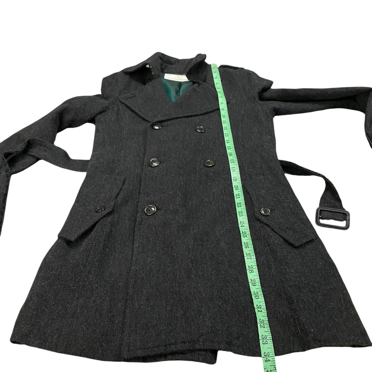 Issey Miyake × Sunao Kuwahara × Tsumori Chisato Vintage Sunao Kuwahara By Issey Miyake Double Breasted Wool Size M / US 6-8 / IT 42-44 - 14 Thumbnail