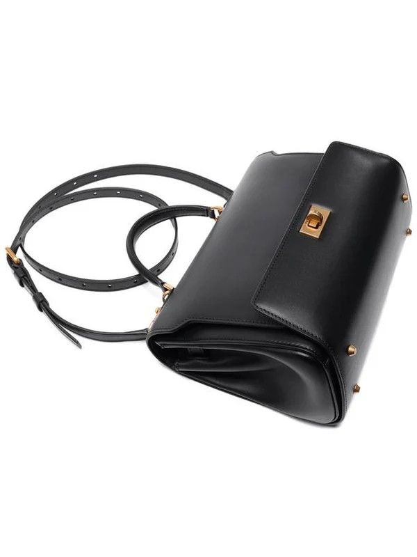 Balenciaga o1mt1gz1024 Size: OS / Money Small Handbag in Black Size ONE SIZE - 3 Thumbnail