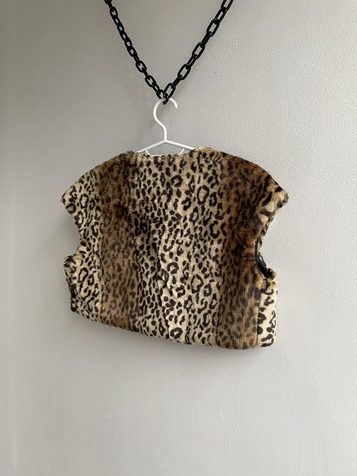 Miss Sixty Miss Sixty Vest Jacket Leopard Pattern Print Y2K Avant Garde Size S / US 4 / IT 40 - 10 Thumbnail