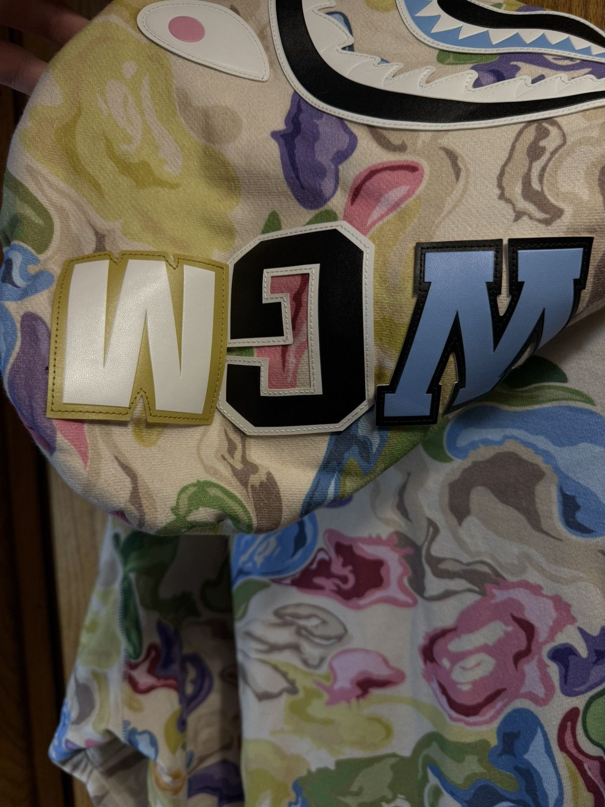 Bape Bape Shark Art Camo Multicolor Full Zip Hoodie FW24 Size US M / EU 48-50 / 2 - 6 Thumbnail