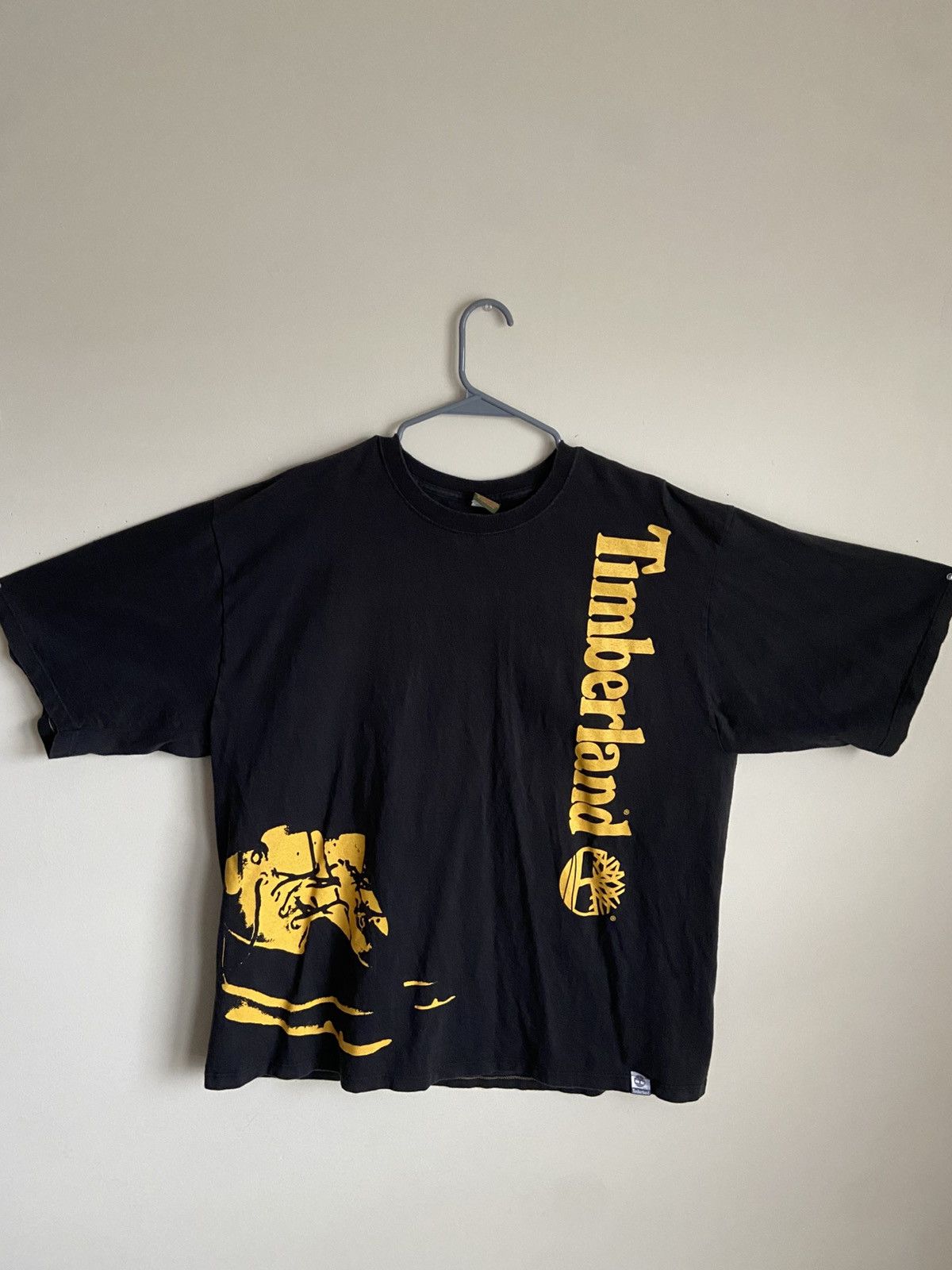 Timberland Timberland Black and Yellow Tee Size US XXL / EU 58 / 5 - 1 Thumbnail