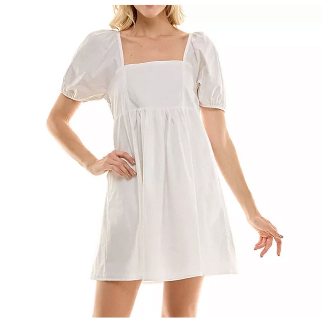 Cody James Draper James Puff Sleeve Cotton Dress - Size Small Size S / US 4 / IT 40 - 1 Thumbnail