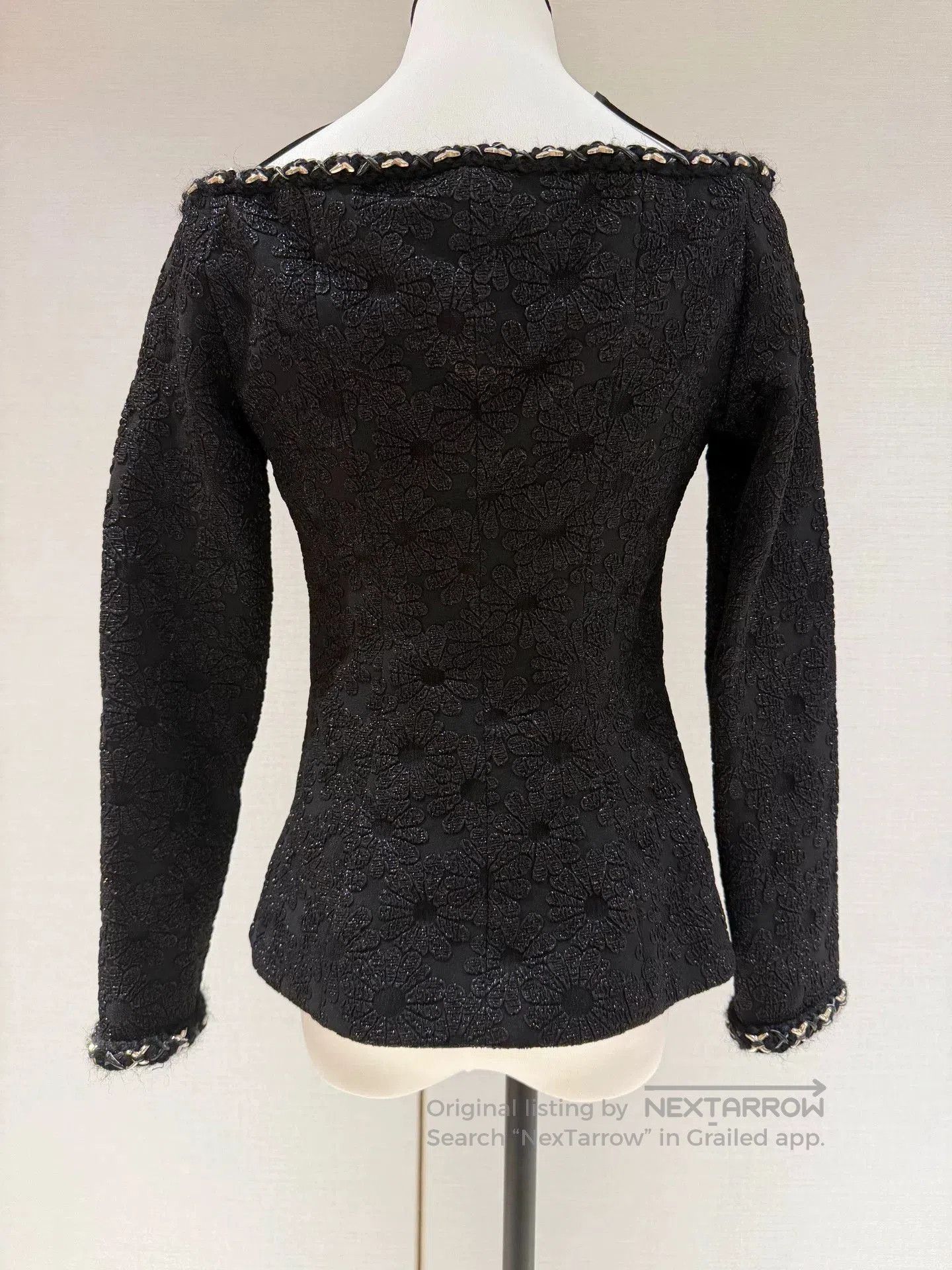 Chanel Chanel 21A Castle Off-Shoulder Top. Size US S / EU 44-46 / 1 - 2 Thumbnail