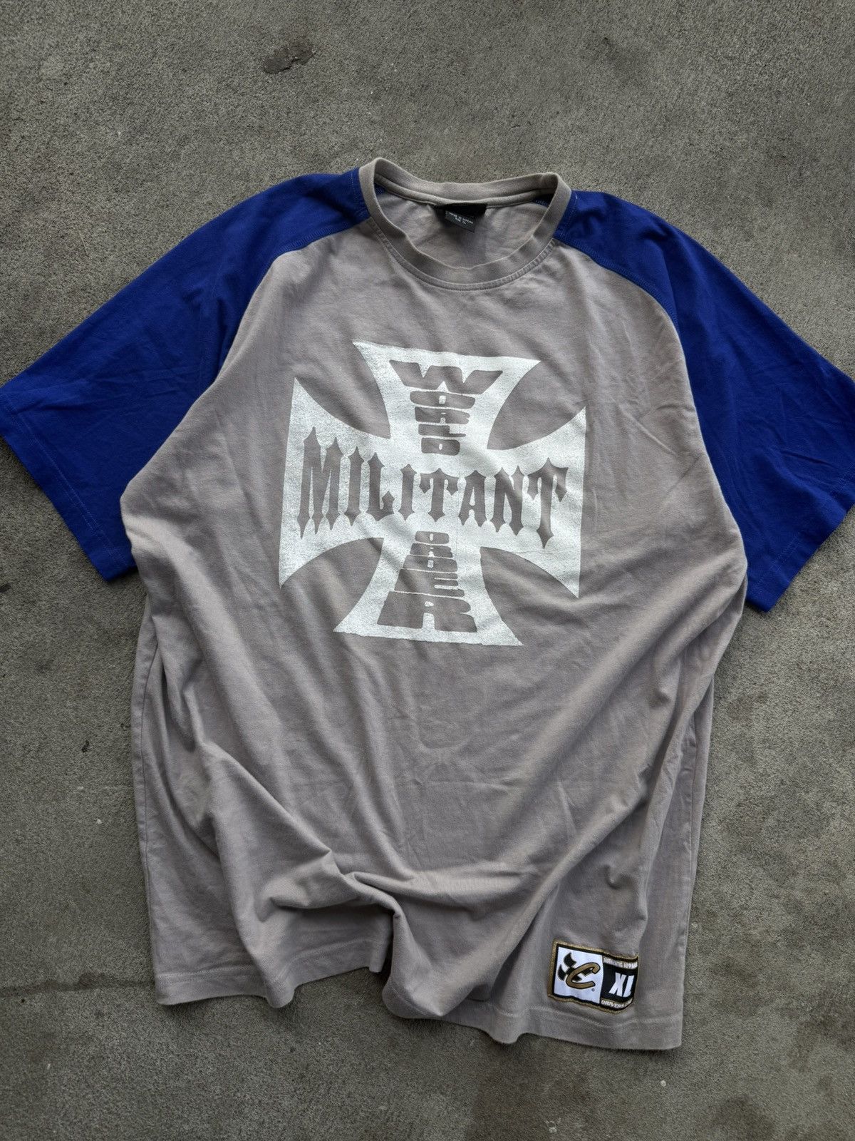 West Coast Choppers Vintage Militant West Coast Chopper Streetwear Tee Size US XL / EU 56 / 4 - 1 Thumbnail