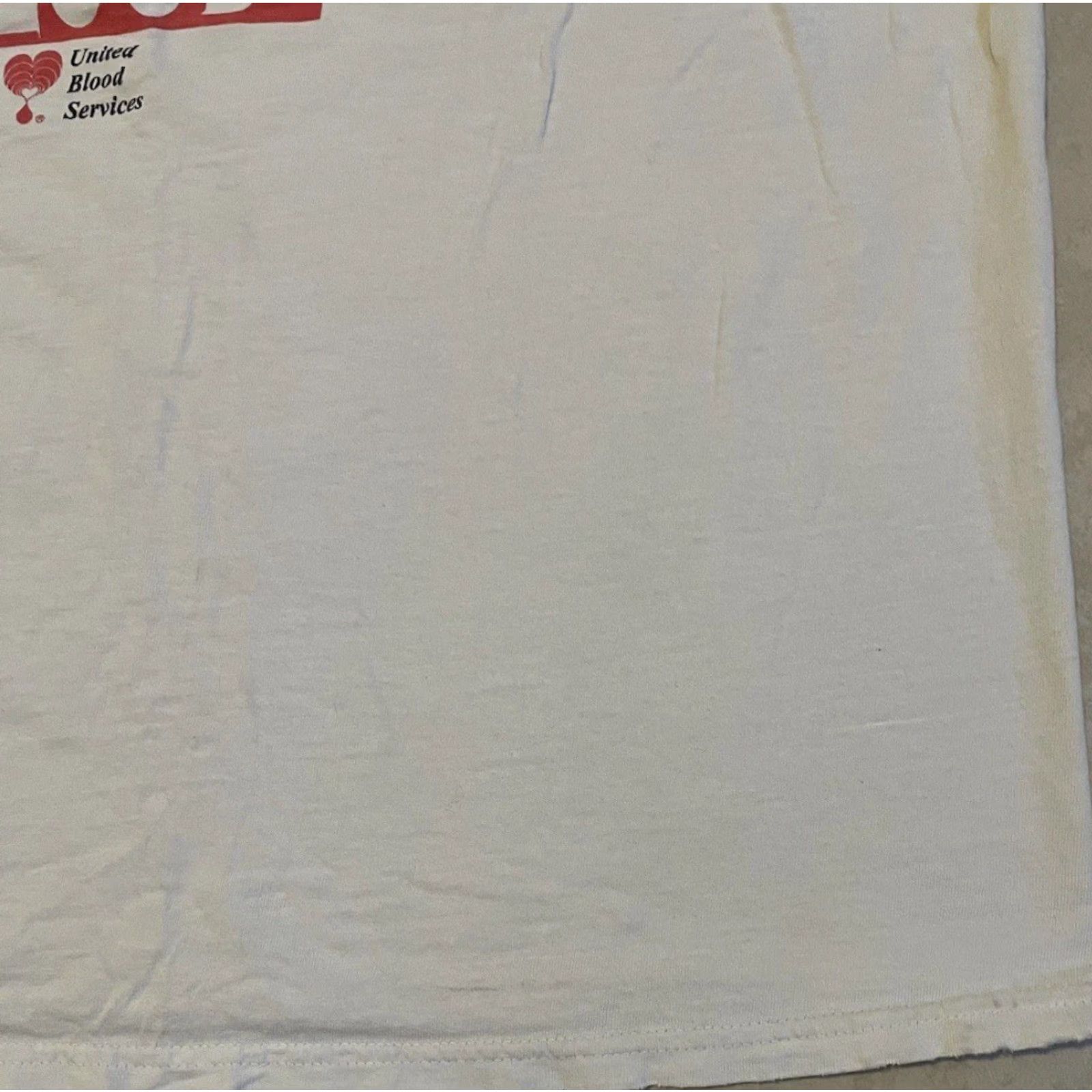 Vintage VINTAGE 90s Atlanta Super Blood Bowl Shirt XL White Nurse Doctor Grunge Funny Joke Distressed Humor Medical Blood Donor T-Shirt Men Size US XL / EU 56 / 4 - 3 Thumbnail