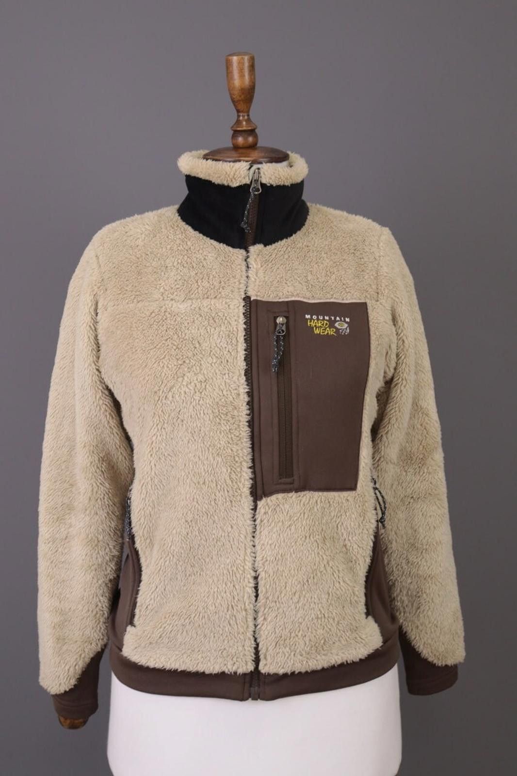 Mountain Hardwear Ladies Mountain Hard Wear Beige Plush Fleece Jacket Size S Size S / US 4 / IT 40 - 1 Thumbnail
