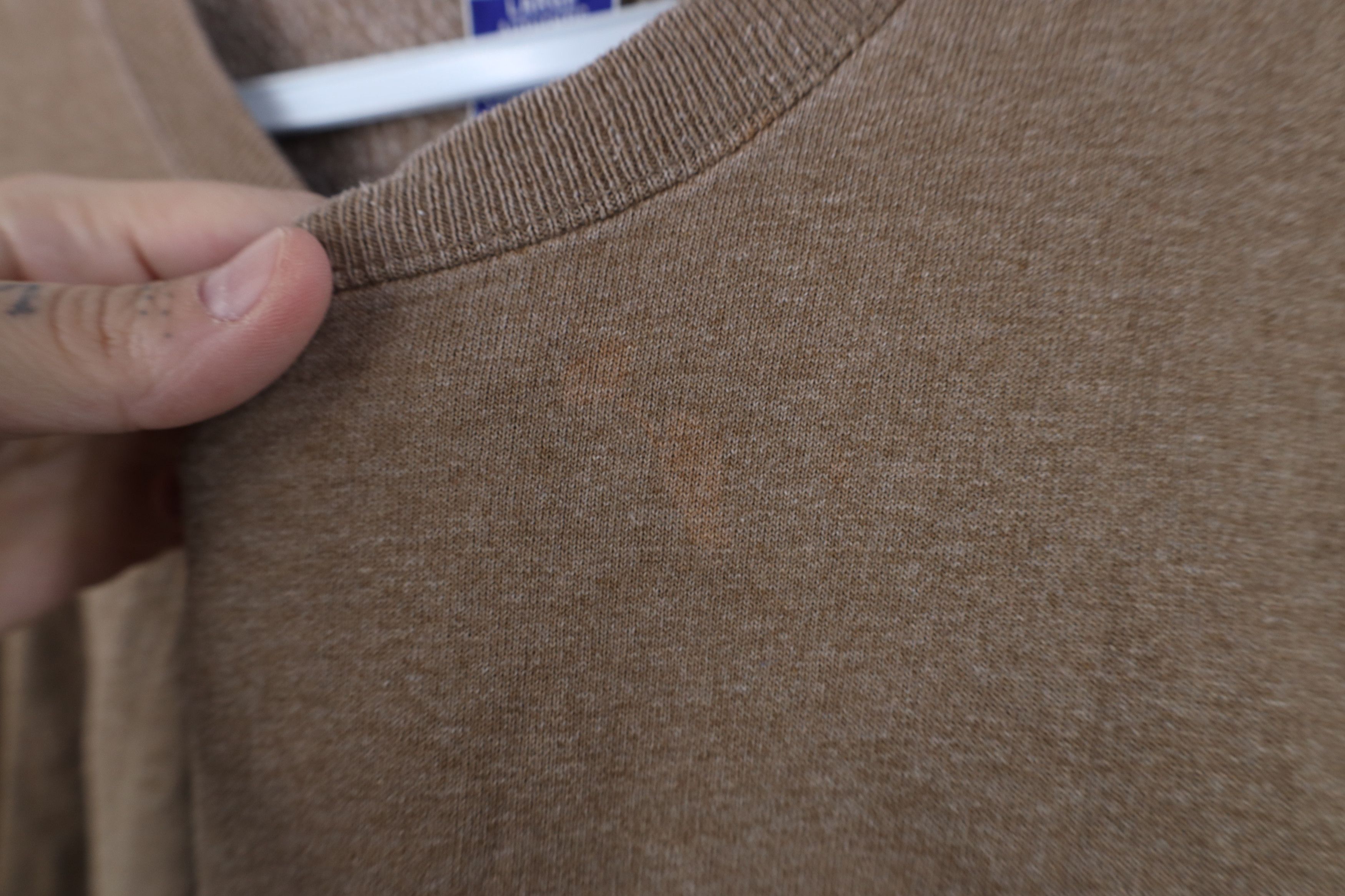 Champion Vintage 90s Champion Spell Out Crewneck Sweatshirt Brown Size US L / EU 52-54 / 3 - 5 Thumbnail