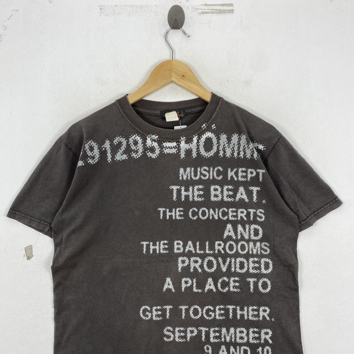 291295=Homme Vtg Pazzo Japanese Streetwear Graphic Tee Grey M 90s Cyber Size US M / EU 48-50 / 2 - 3 Thumbnail