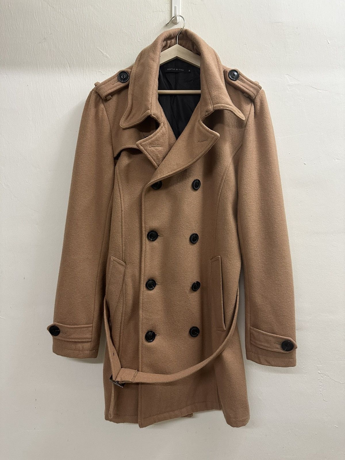 image of Gostar De Fuga Gosta De Fuga Wool Jacket in Brown, Women's (Size Medium)