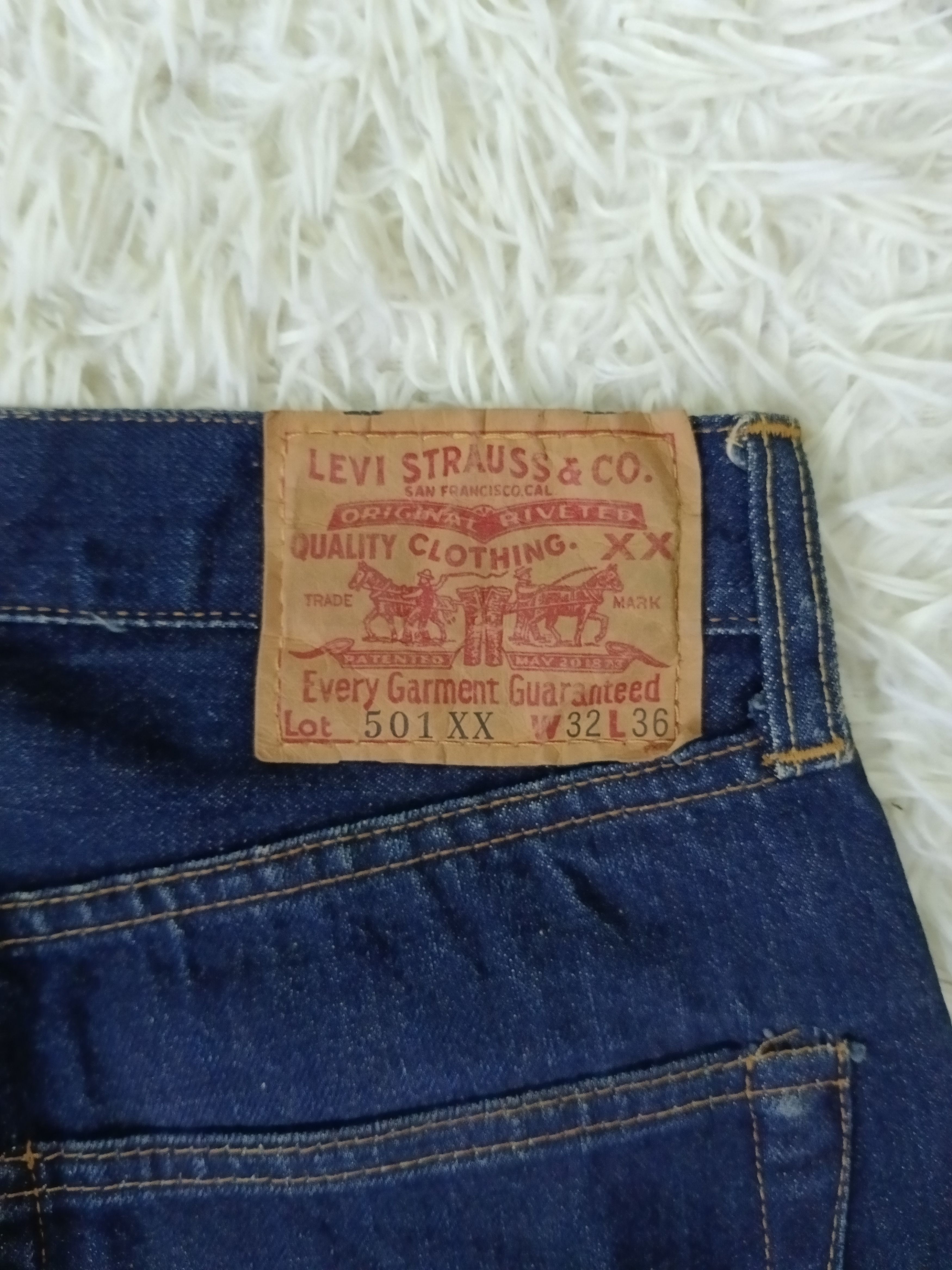 LVC × Levi's Vintage Clothing VINTAGE LEVIS 501 XX BIG E REPRODUCTION Size US 31 - 16 Thumbnail