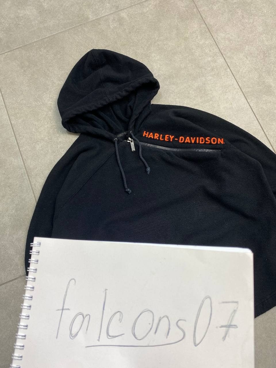 Harley Davidson Harley Davidson H-D Fleece Zip Vintage Hoodie Size M / US 6-8 / IT 42-44 - 2 Thumbnail