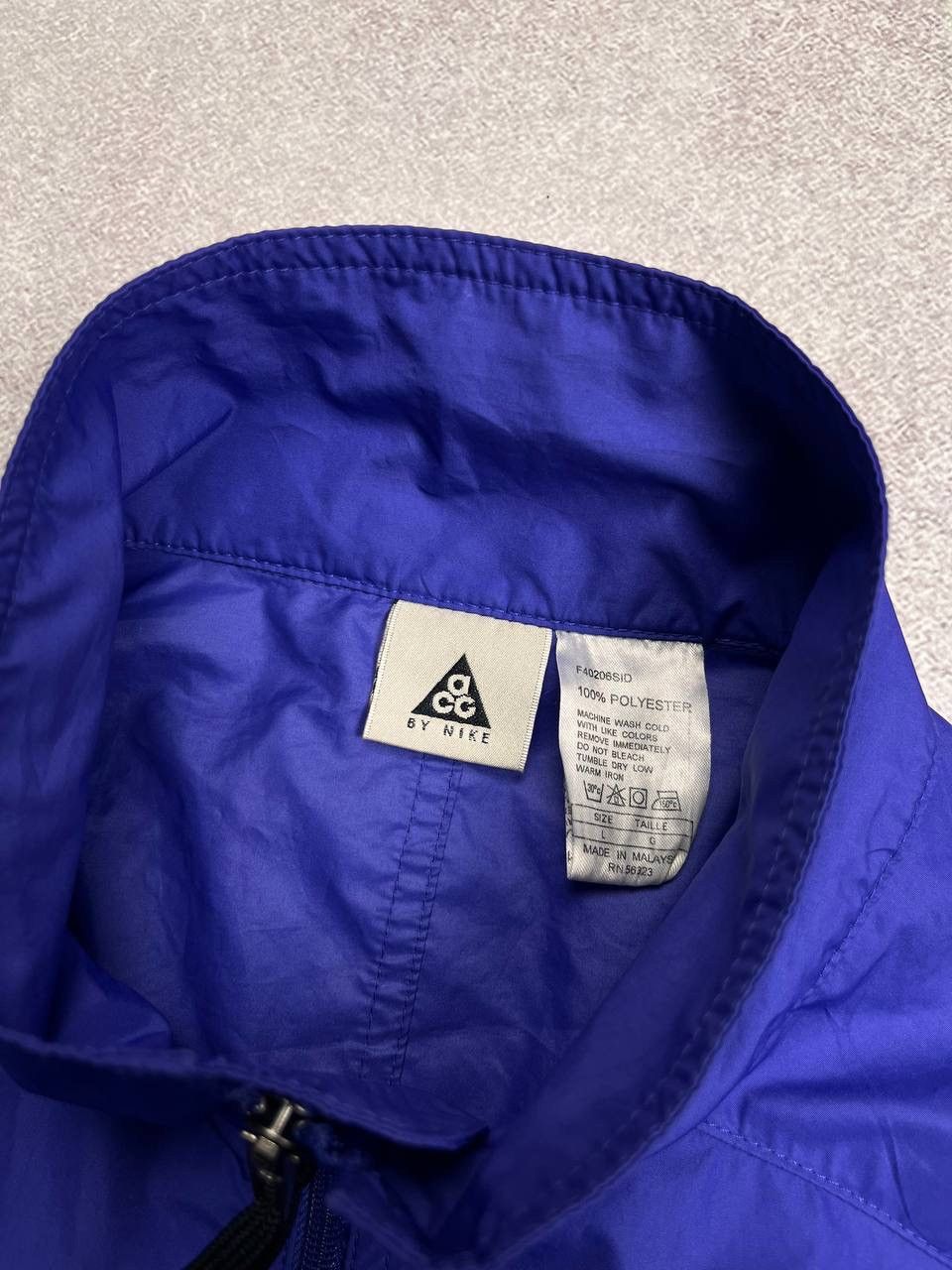 Nike ACG × Vintage Vintage Nike ACG Nylon Boxy Jacket Y2K L Size US L / EU 52-54 / 3 - 3 Thumbnail