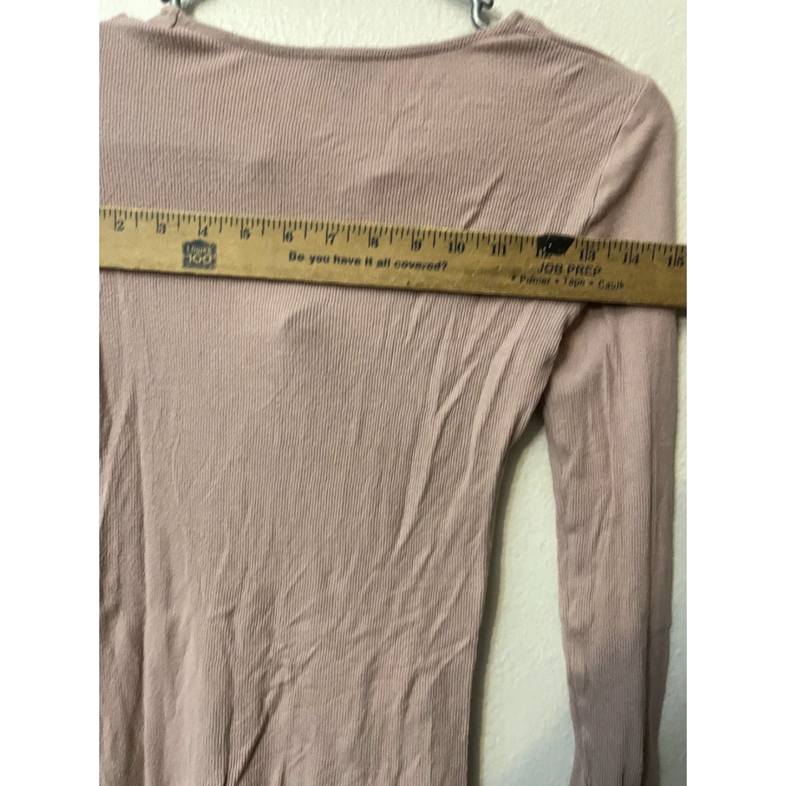 Express Express Women's Top Blouse Shirt Casual Pink Medium Size M / US 6-8 / IT 42-44 - 5 Thumbnail