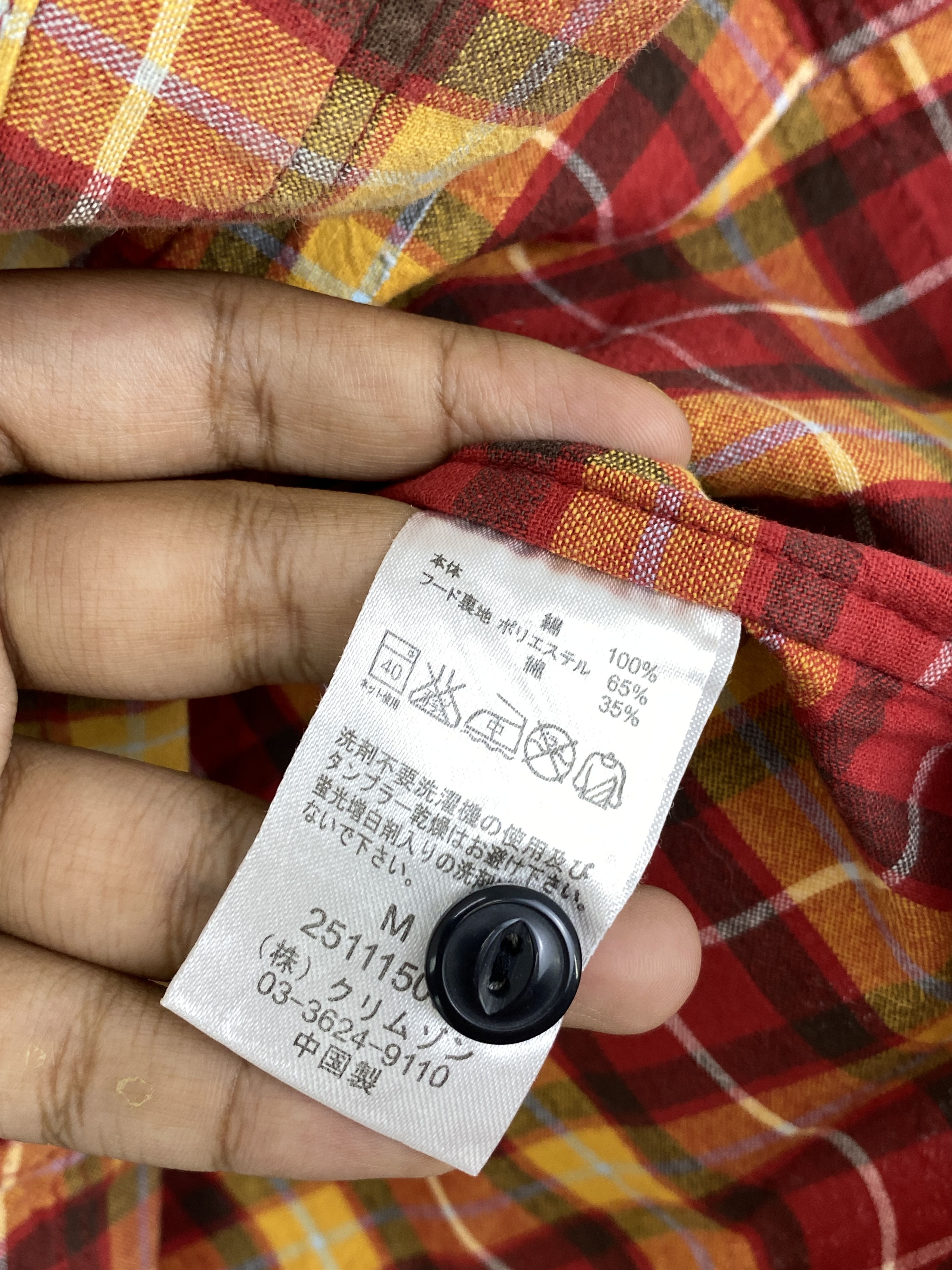Japanese Brand Vintage T&C Surf Designs Plaid Pattern Flannel Hooded JA0228 Size US M / EU 48-50 / 2 - 7 Thumbnail