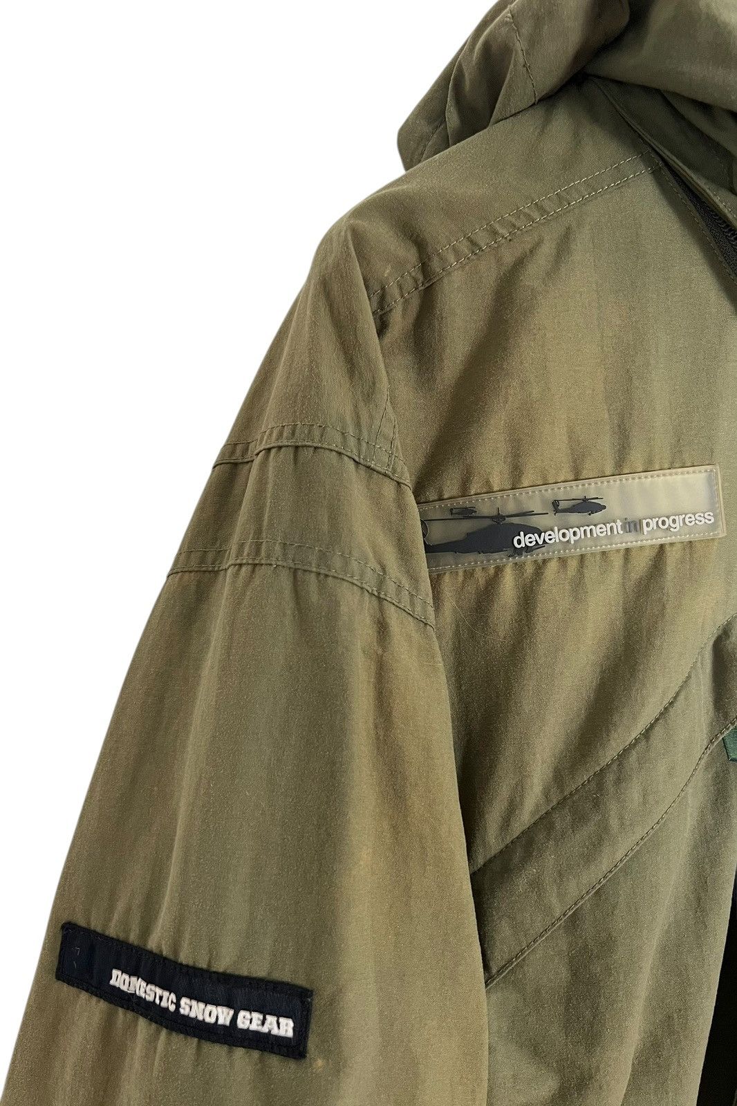 Japanese Brand Vintage Distressed DEVELOPMENT IN PROGRESS Jumsuit Size US XL / EU 56 / 4 - 6 Thumbnail