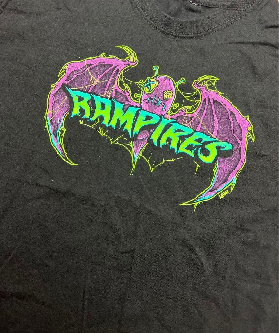 Vintage Rampires Tee Psychopunk LA Flamme Size US S / EU 44-46 / 1 - 3 Thumbnail